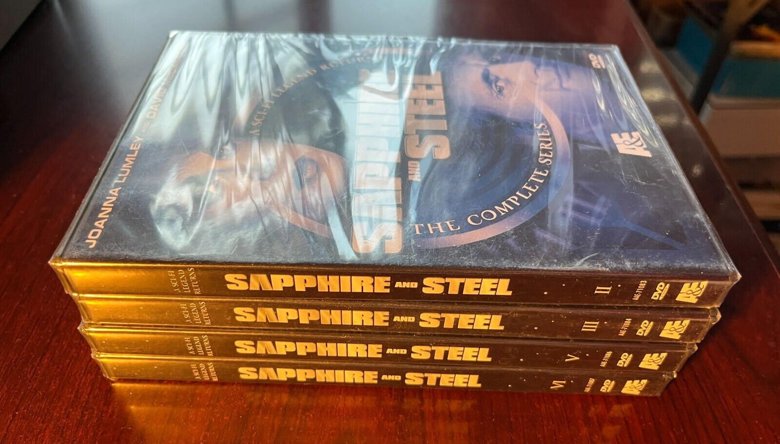 Sapphire & Steel 1980’s British Sci Fi TV Show BRAND NEW Lot of 4 DVD # 2 3 5 6
