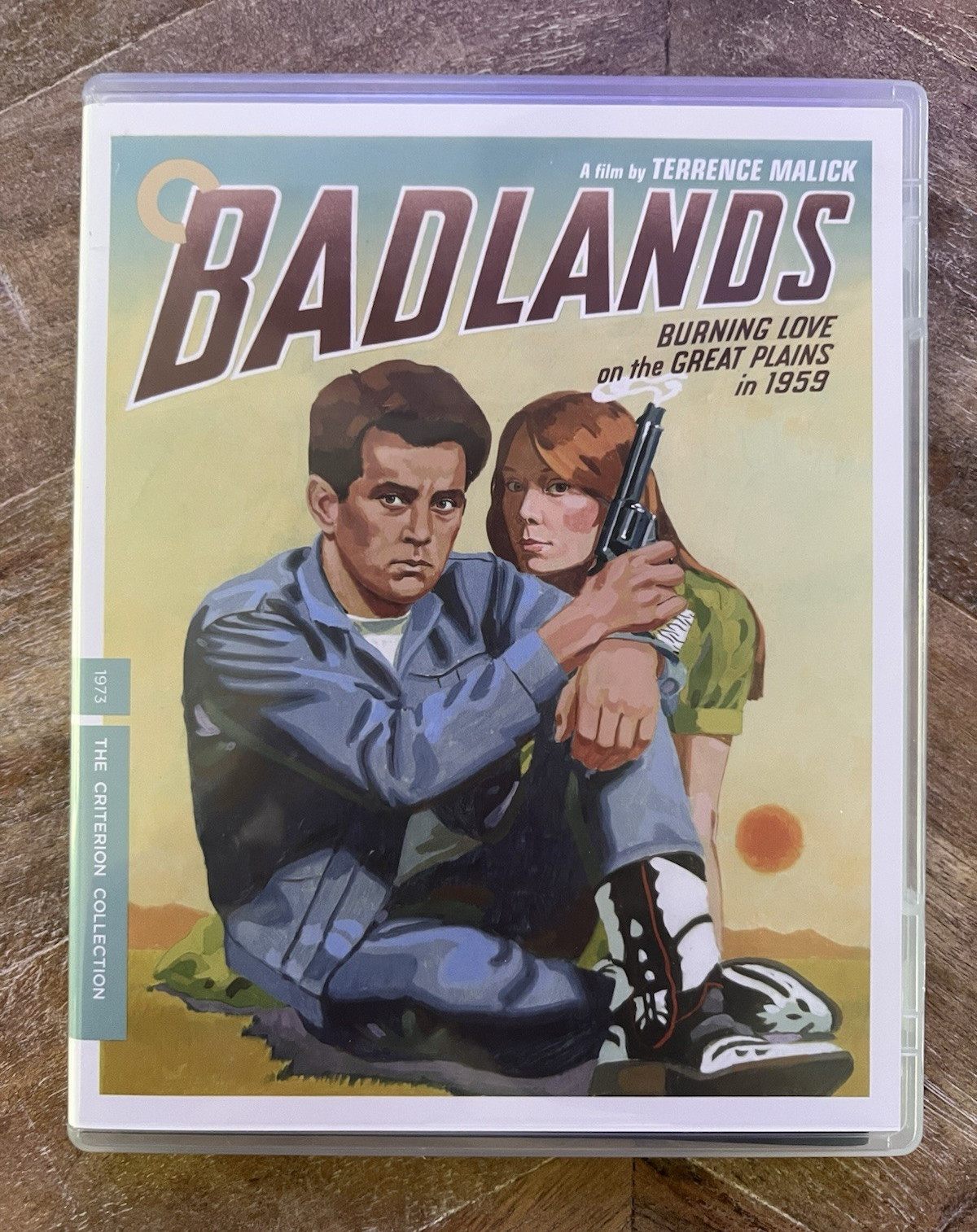 Criterion Collection Badlands Blu-ray 1973 PG 94min Malick Sheen w/ Book