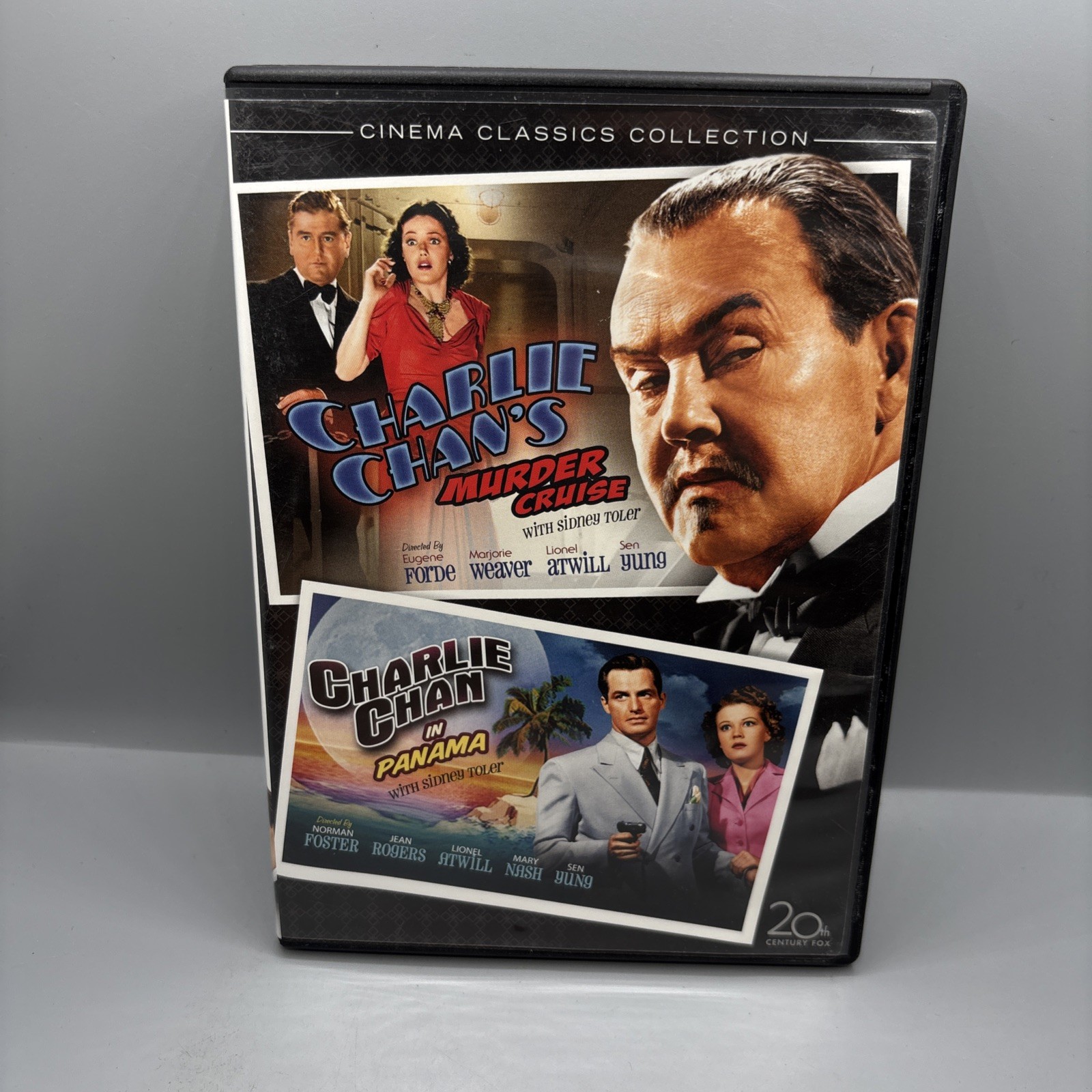 Charlie Chan’s Murder Cruise / Charlie Chan in Panama (DVD, 1940) Mint Disc