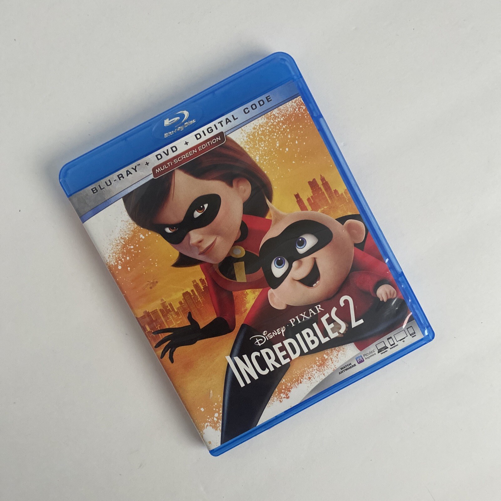 Incredibles 2 Blu-ray 2018 Disney Pixar Brad Bird John Lasseter