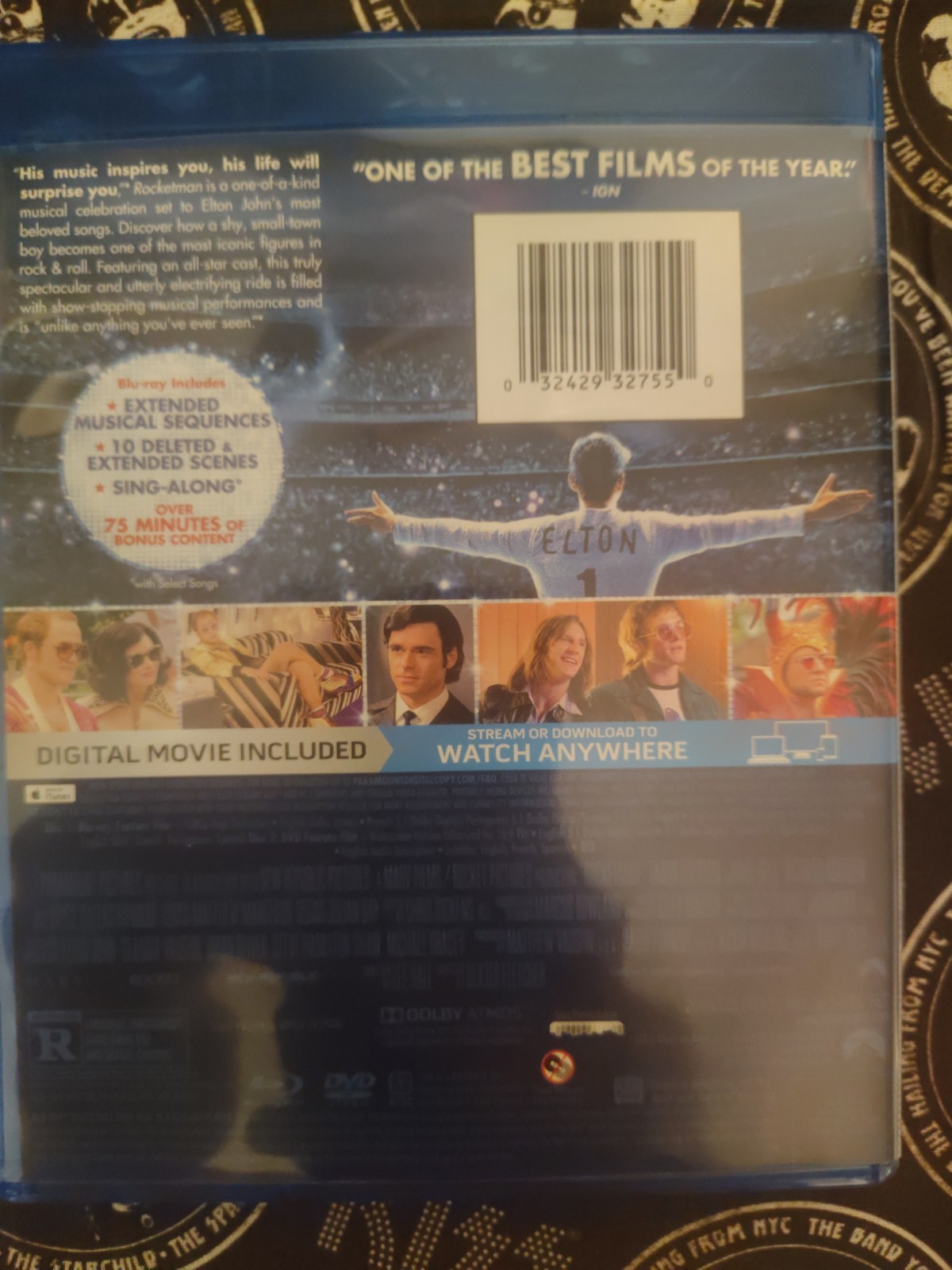 Rocketman Blu-ray & DVD 📀 Set Elton John Fast Shipping