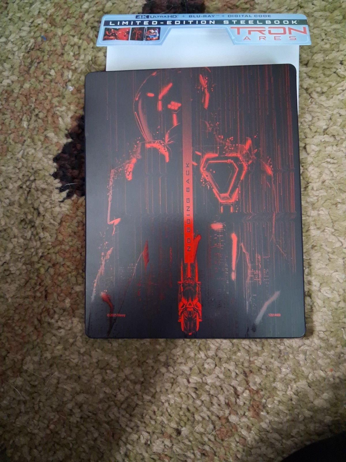 Tron Ares 4k Steelbook