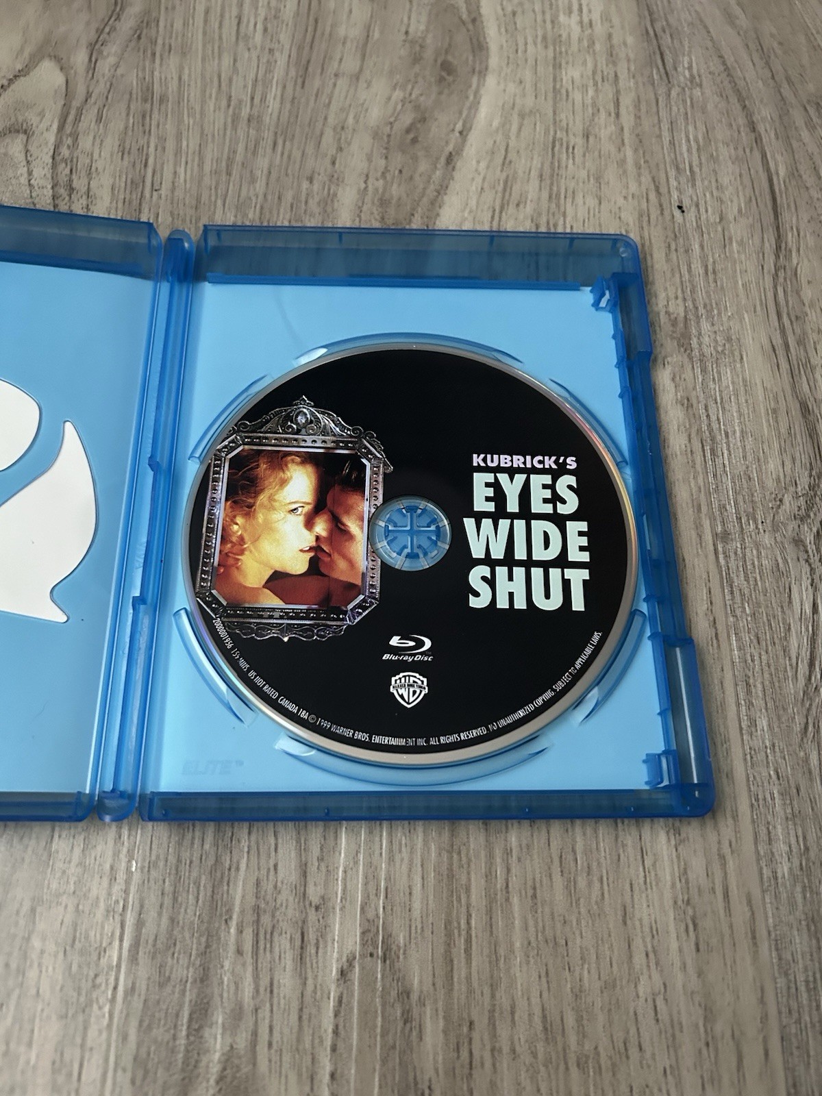 Eyes Wide Shut (Blu-ray, Tom Cruise, Nicole Kidman, Warner Bros, NR, 1999)