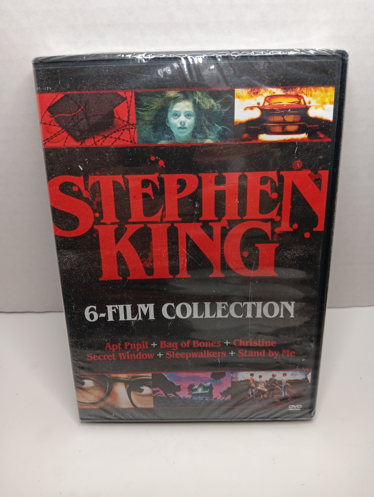 New Stephen King DVD 6 Movie Collection: Sleepwalkers, Stand by Me & 4 More