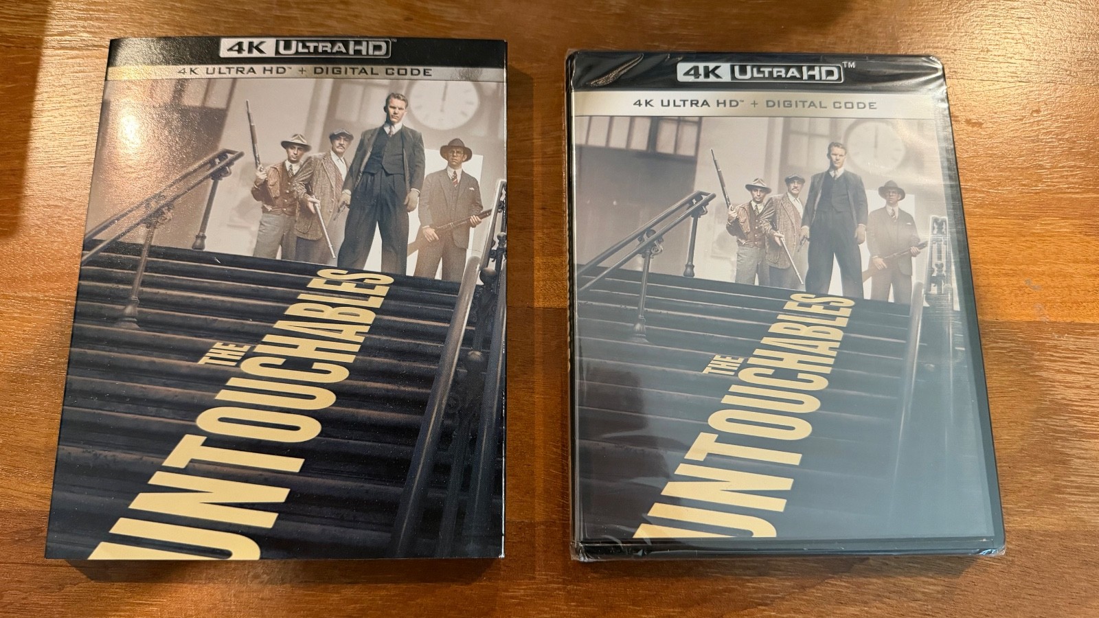 The Untouchables 4K Blu-ray – Brand New w/Slipcover