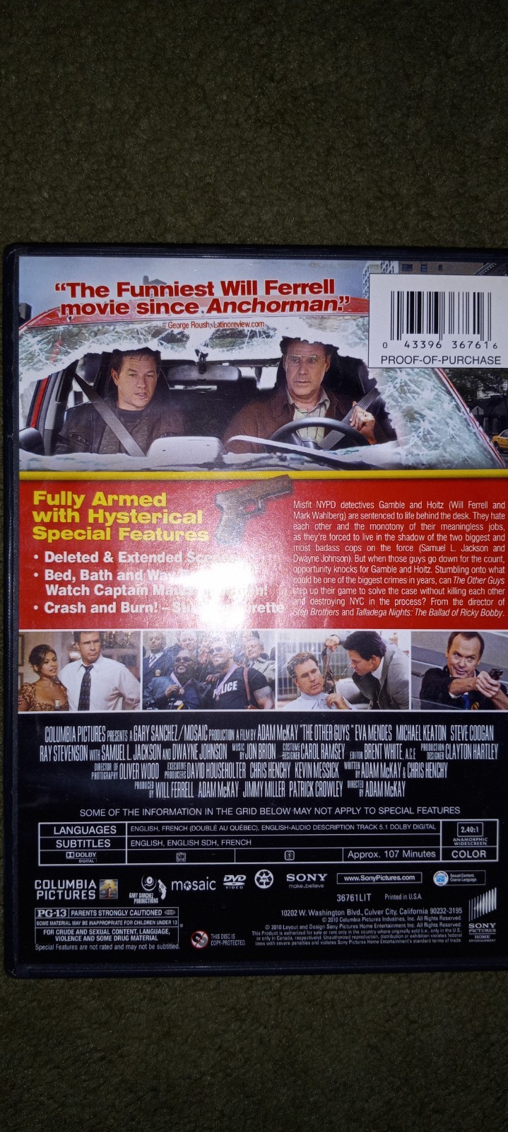 The Other Guys (DVD, 2010)