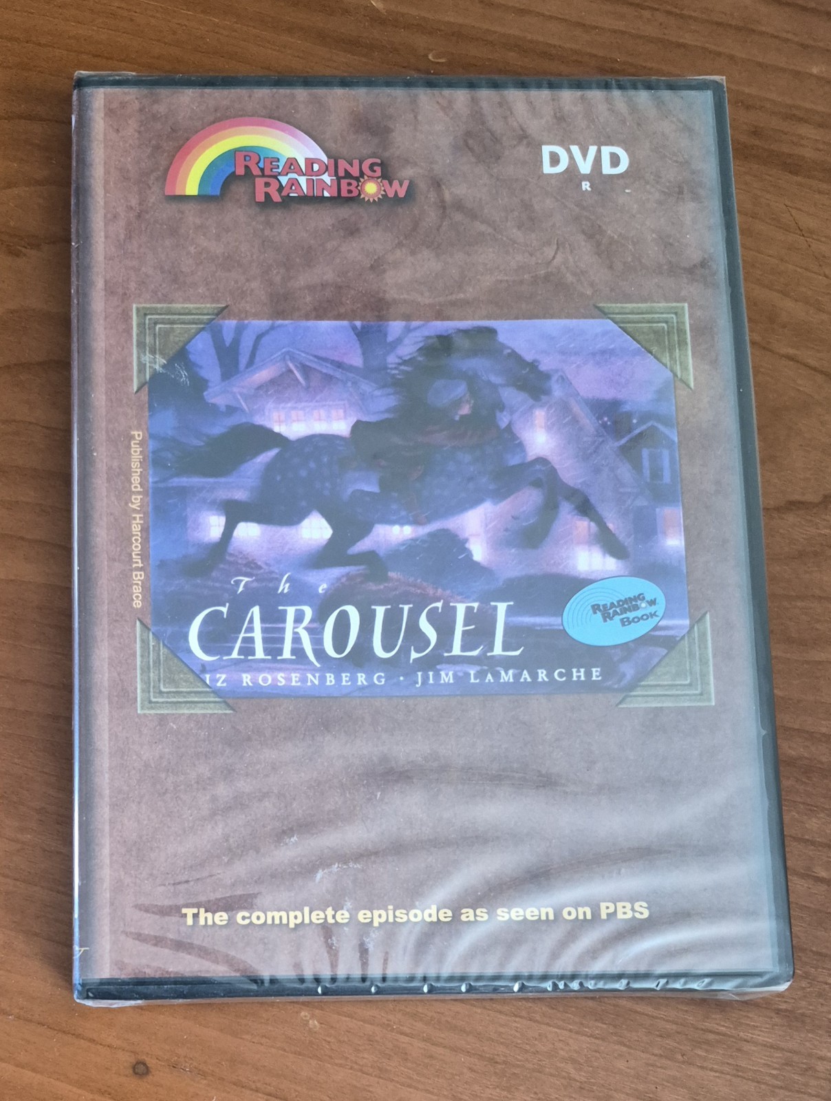 reading rainbow THE CAROUSEL levar burton SEALED DVD pbs episode #130