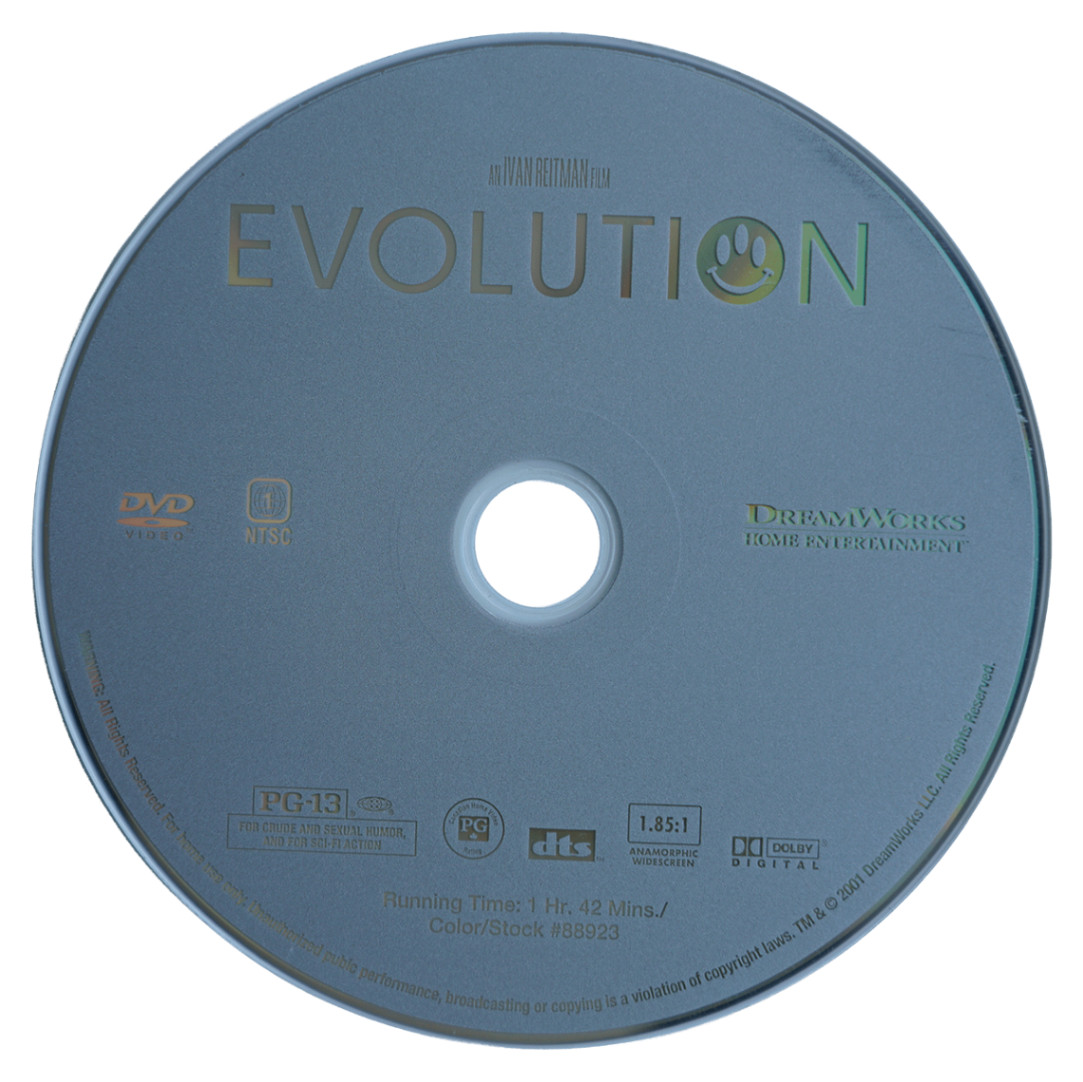 Evolution DVD 2001 Widescreen Ivan Reitman Sci-Fi Comedy DTS