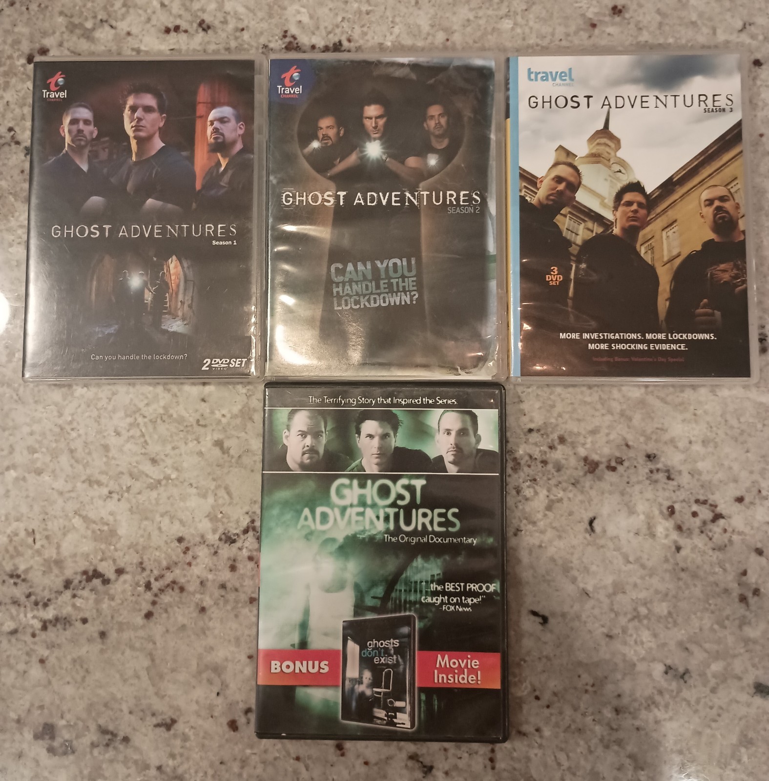 Ghost Adventures Seasons 1-4 & Bonus