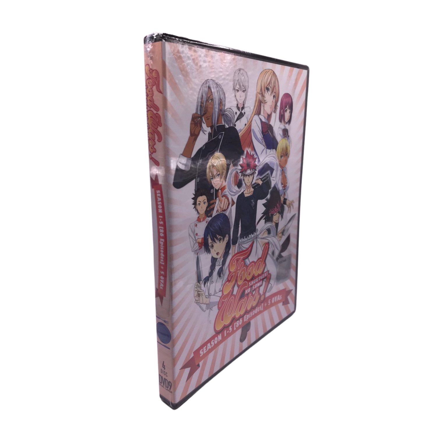 Food Wars! Shokugeki No Soma Season 1-5 (86 Episodes) + 5 OVAs English Dub
