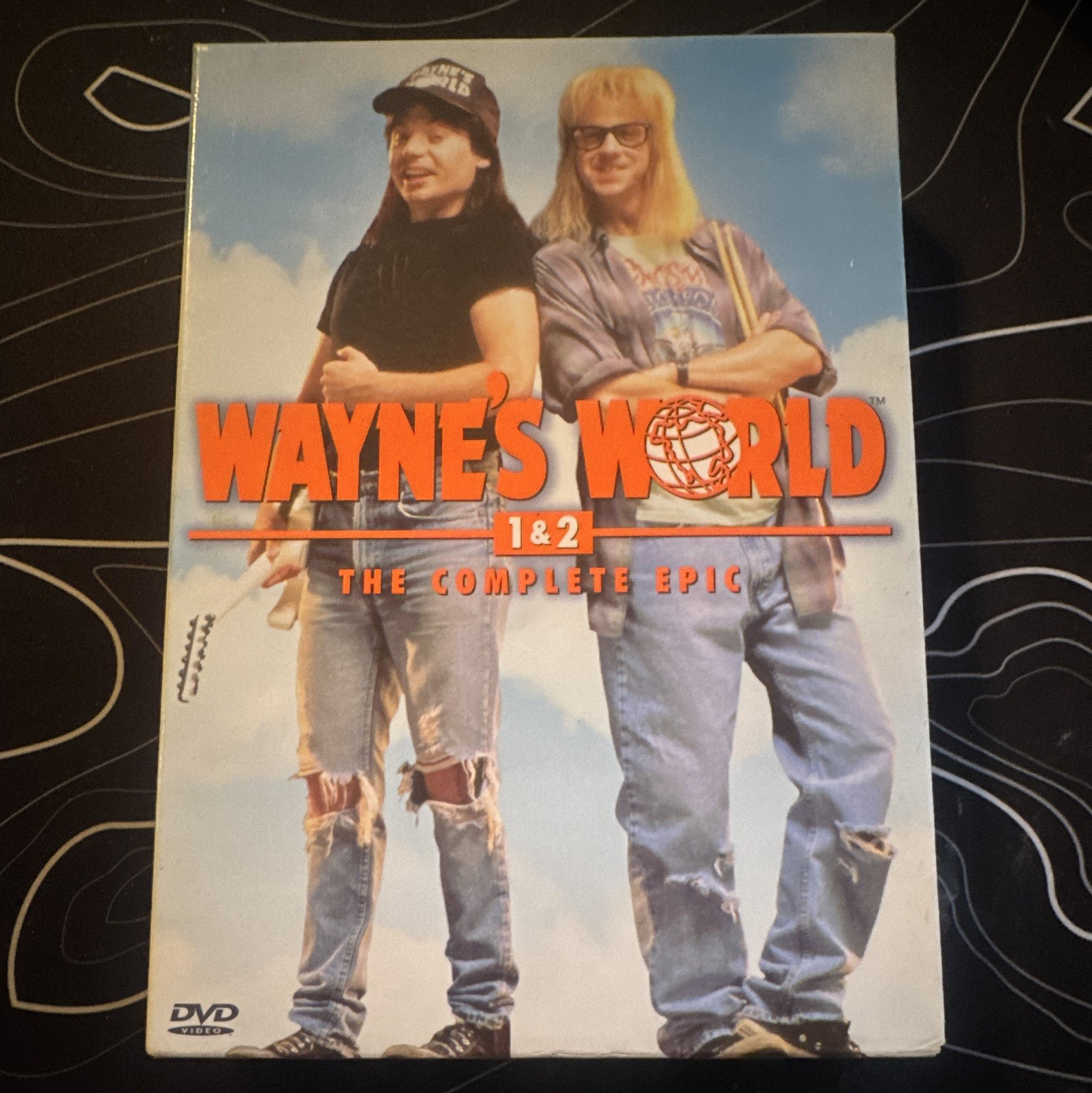 Wayne’s World 1 & 2: The Complete Epic DVD Myers/Carvey Cardboard Sleeve
