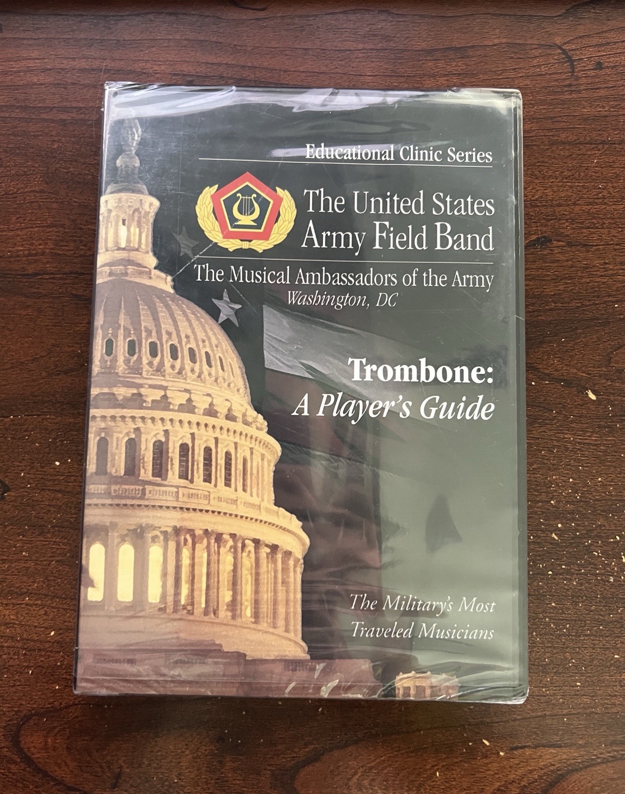 United States Army Field Band – Trombone: A Player’s Guide, DVD New Sealed