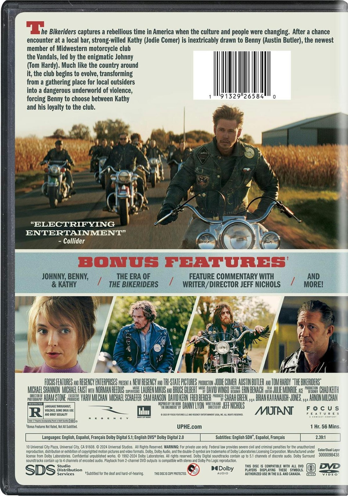 The Bikeriders – Collector’s Edition DVD NEW