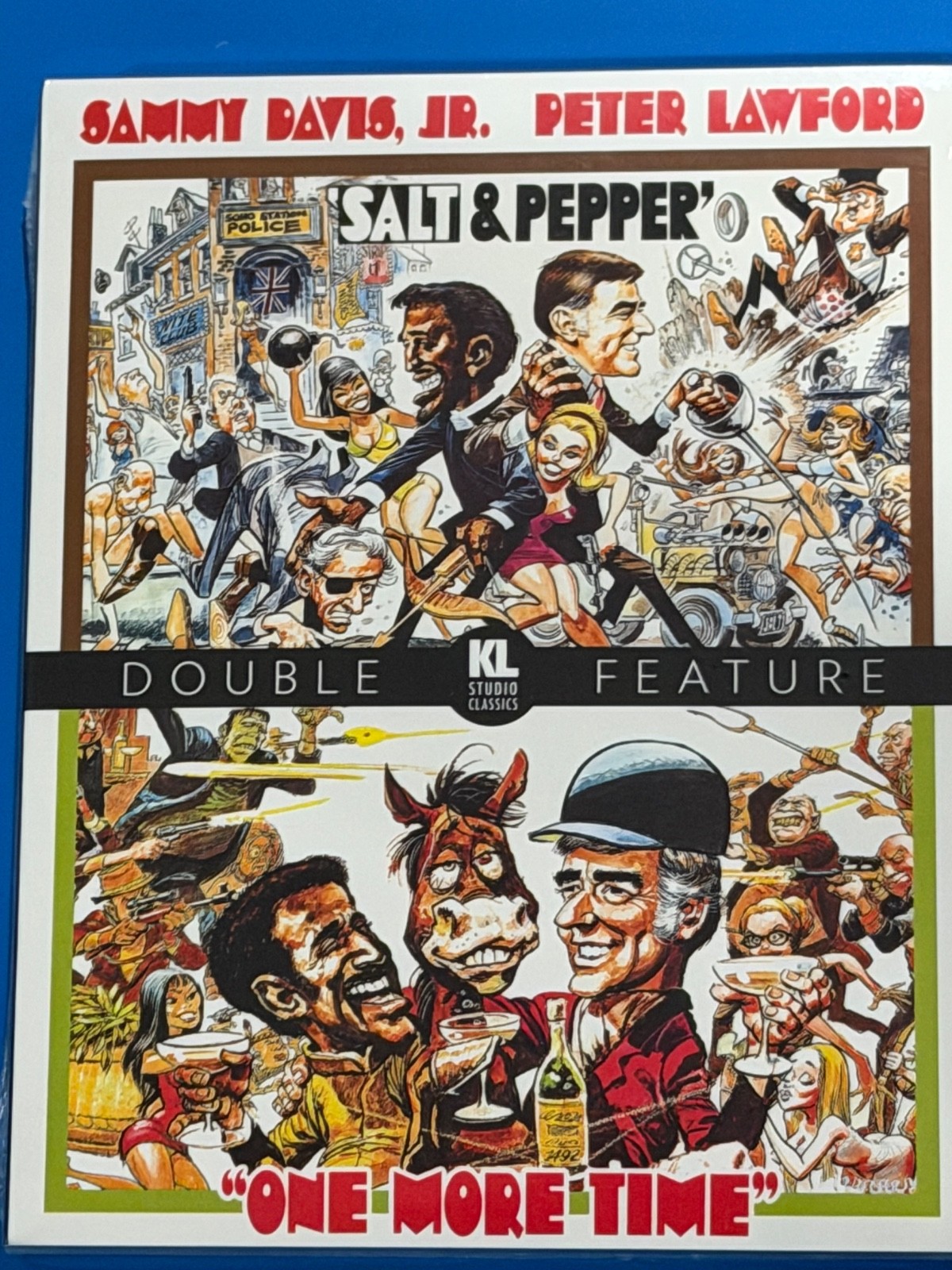 Salt & Pepper (1968)/ One More Time (1970)Blu Ray NEW Sammi Davis jr