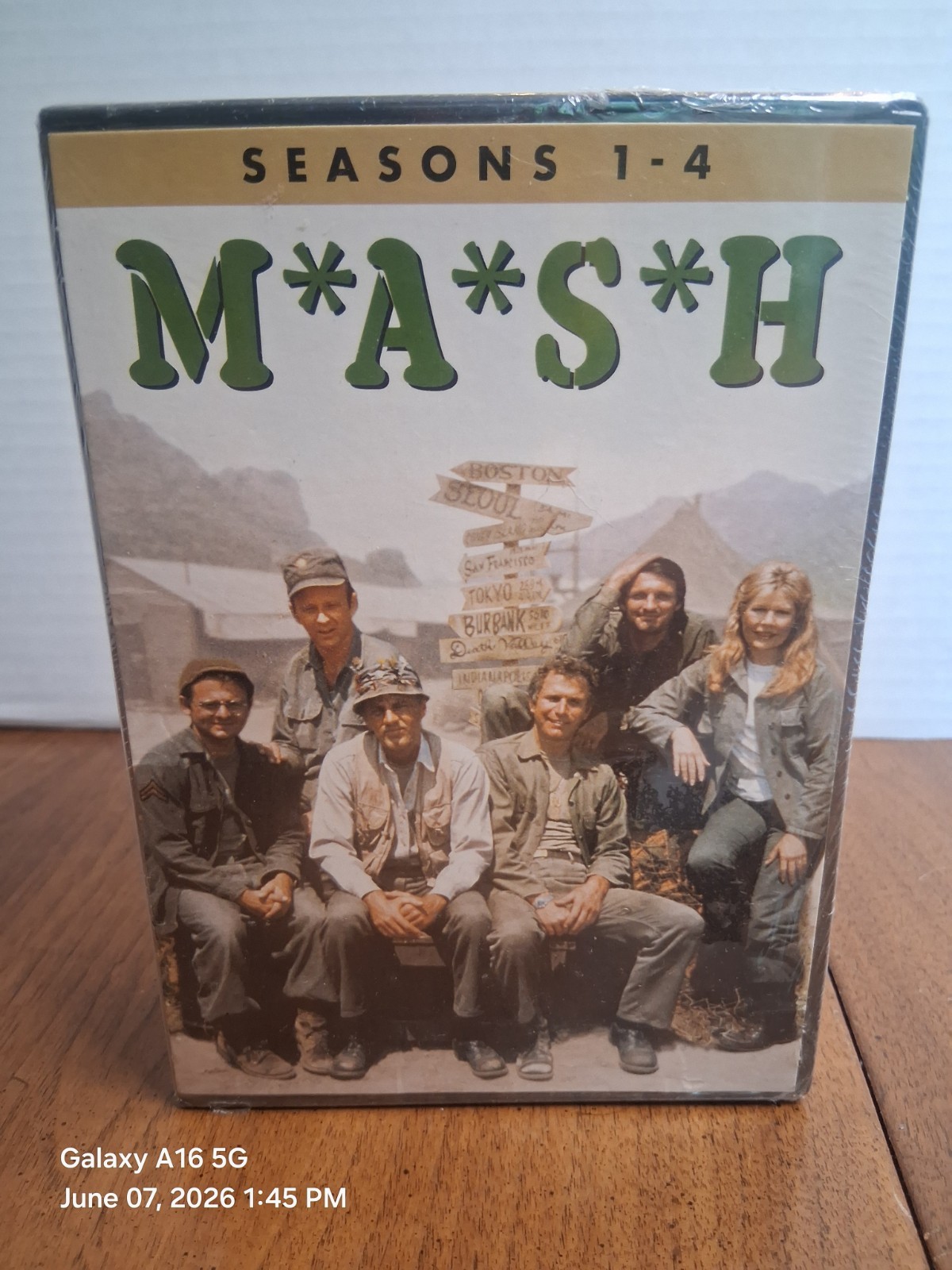 M*A*S*H TV Series Seasons 1 2 3 4 DVD Box Set Complete Seasons 1-4