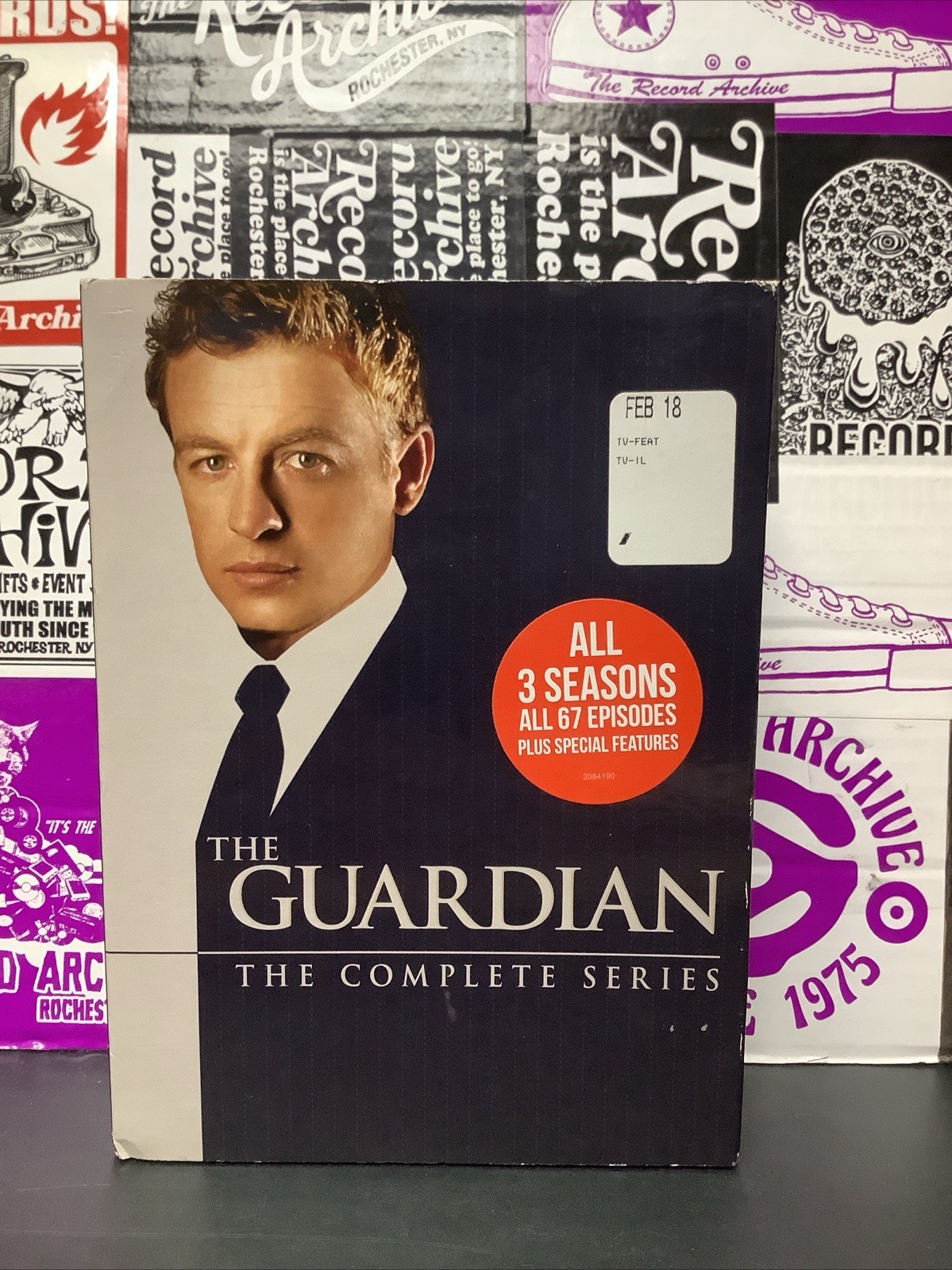 THE GUARDIAN COMPLETE SERIES (VG Condition) (DVD Region 1) (See Description/Pic)
