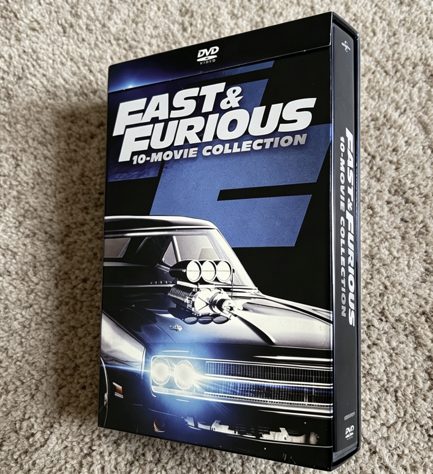 Fast and Furious 10-Movie Film 1-10 Collection ( DVD 10-Discs )