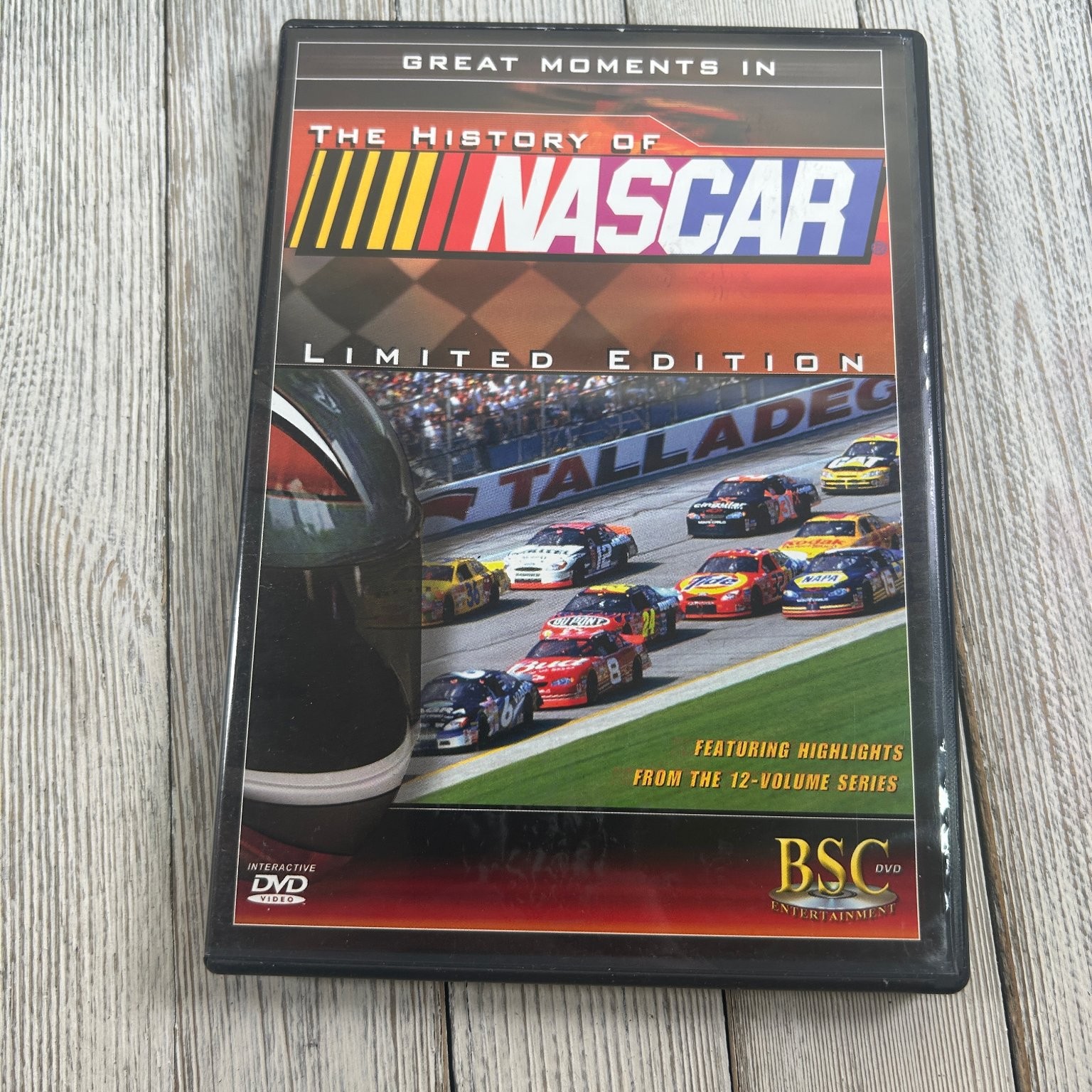 The History of NASCAR DVD 2004 Limited Edition Richard Petty 90 Min