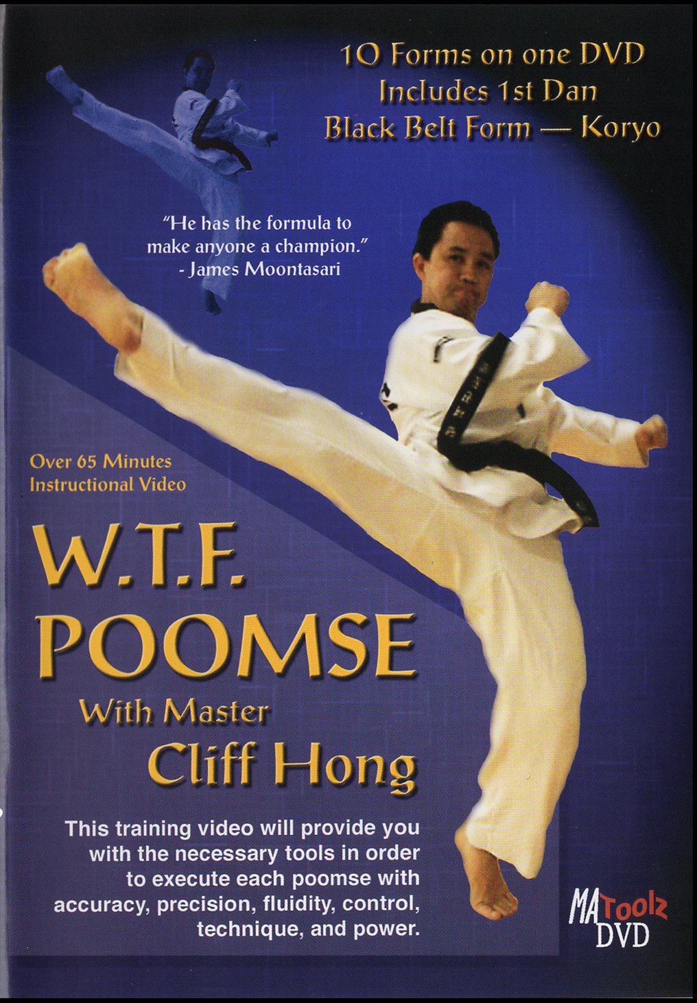 TaeKwondo WTF Poomse Forms, TKD on DVD, See Video