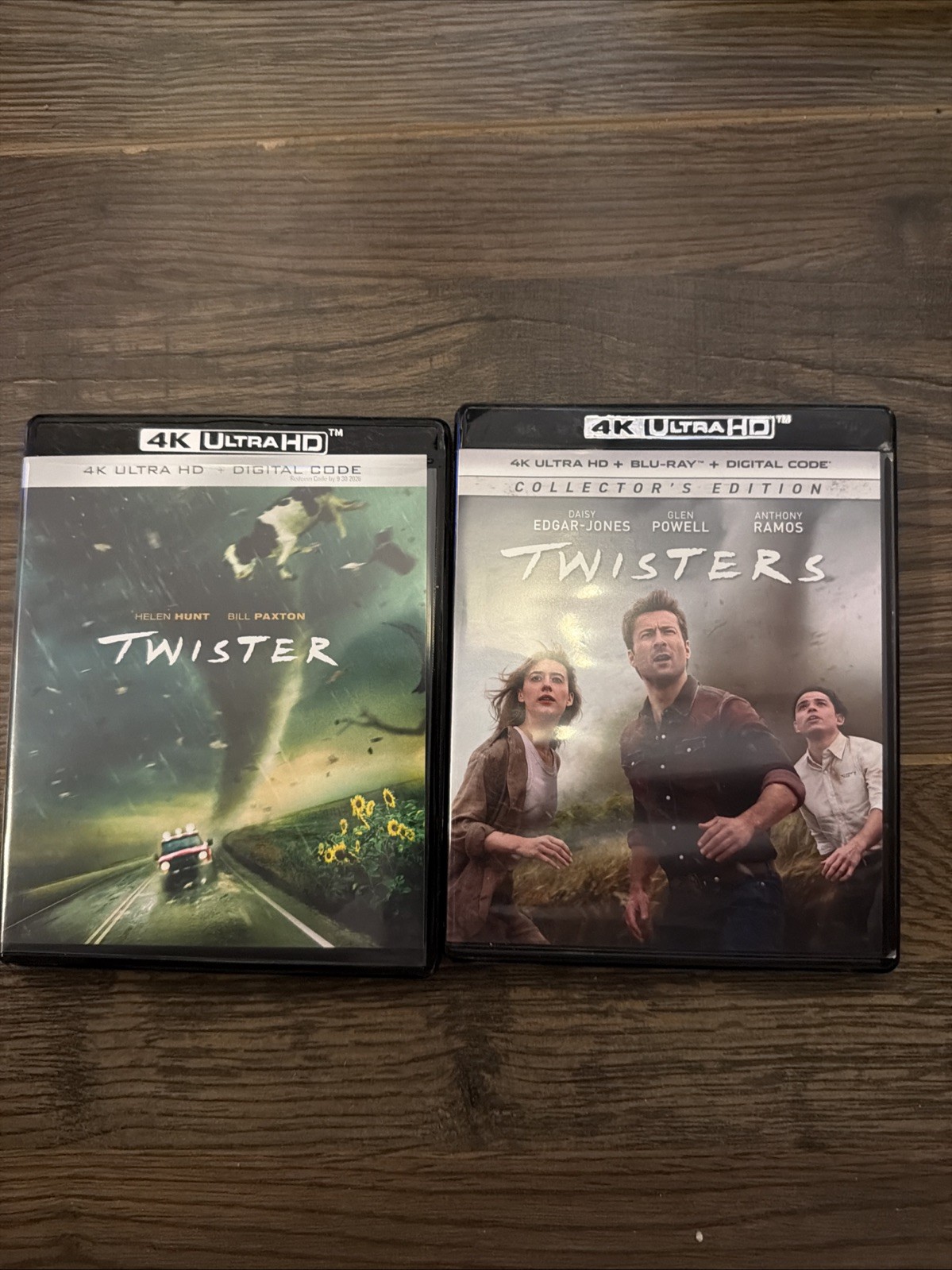Twister And Twisters 4K UHD Blu-ray NEW Lot