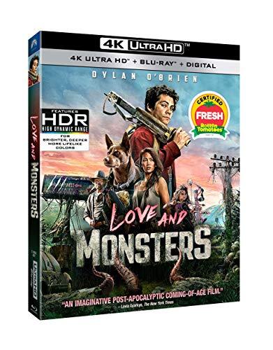 Love and Monsters UHD Blu-ray Digital Dylan O’Brien Adventure Movie