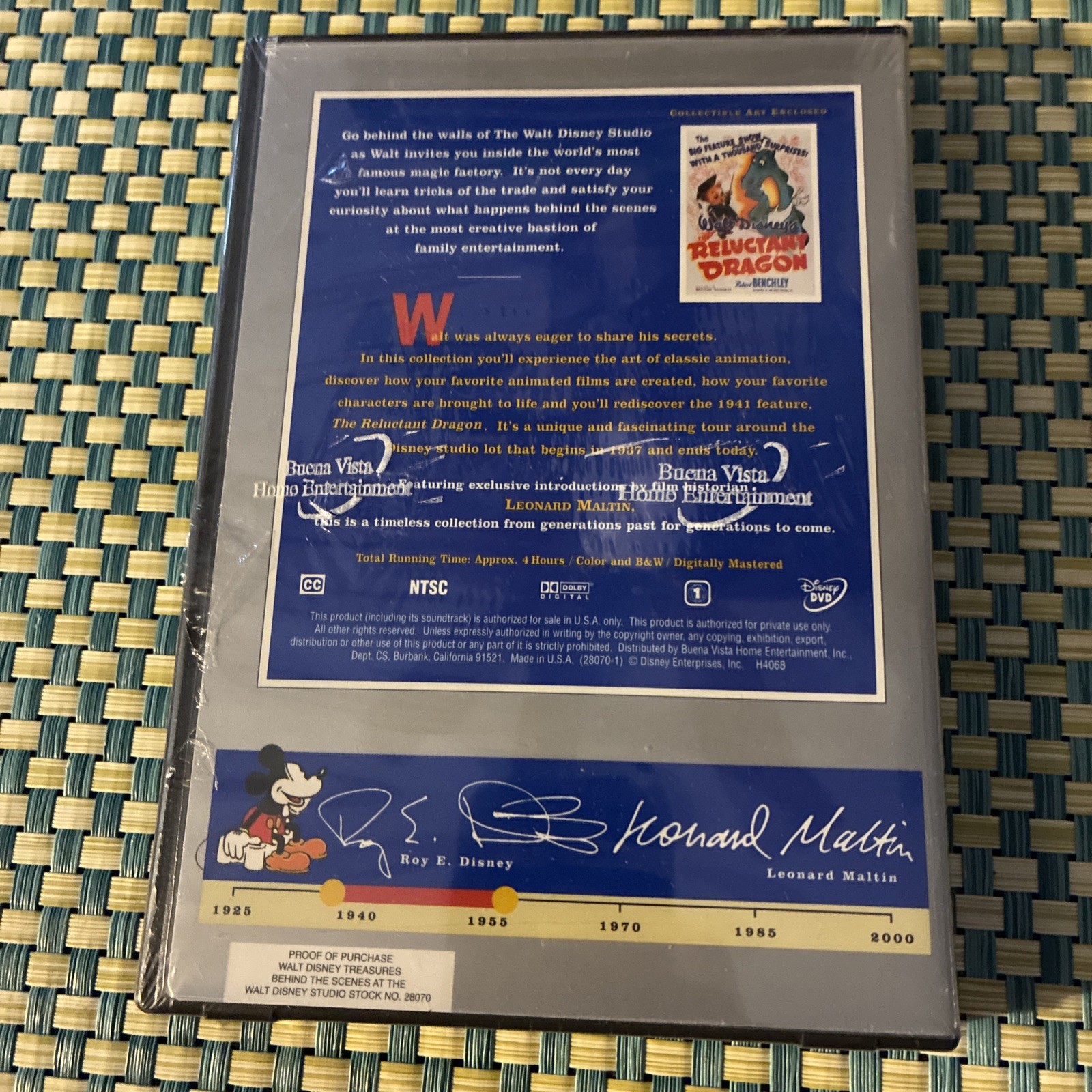 Walt Disney Treasures – Behind the Scenes at the Walt Disney Studio DVD