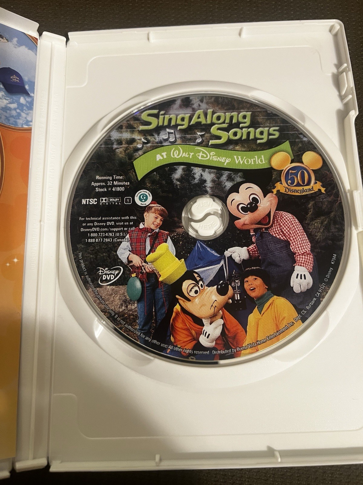 Disney Sing Along Songs Campout at Walt Disney World DVD