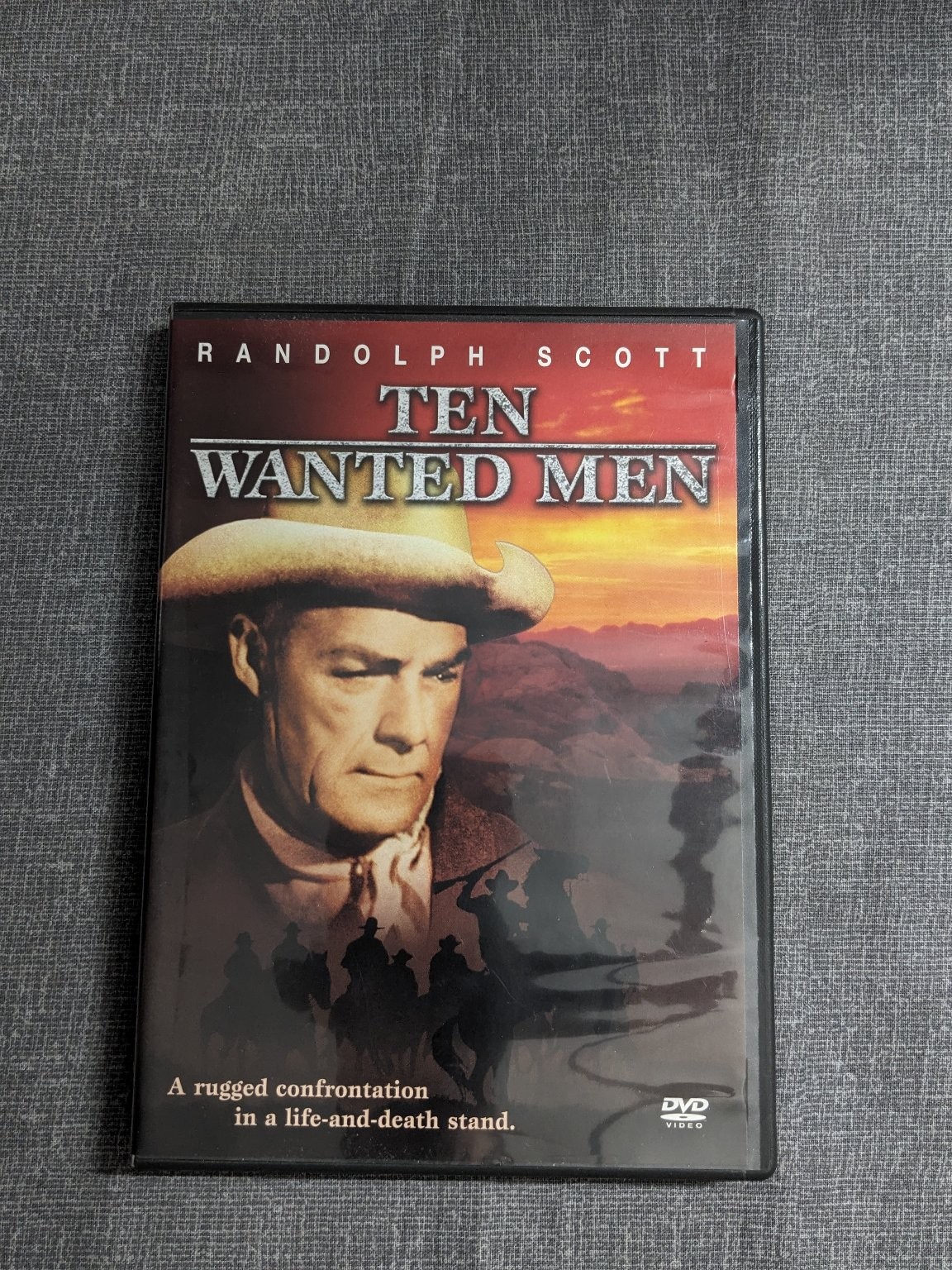 Ten Wanted Men DVD 1954 Randolph Scott Western Richard Boone 80 Min