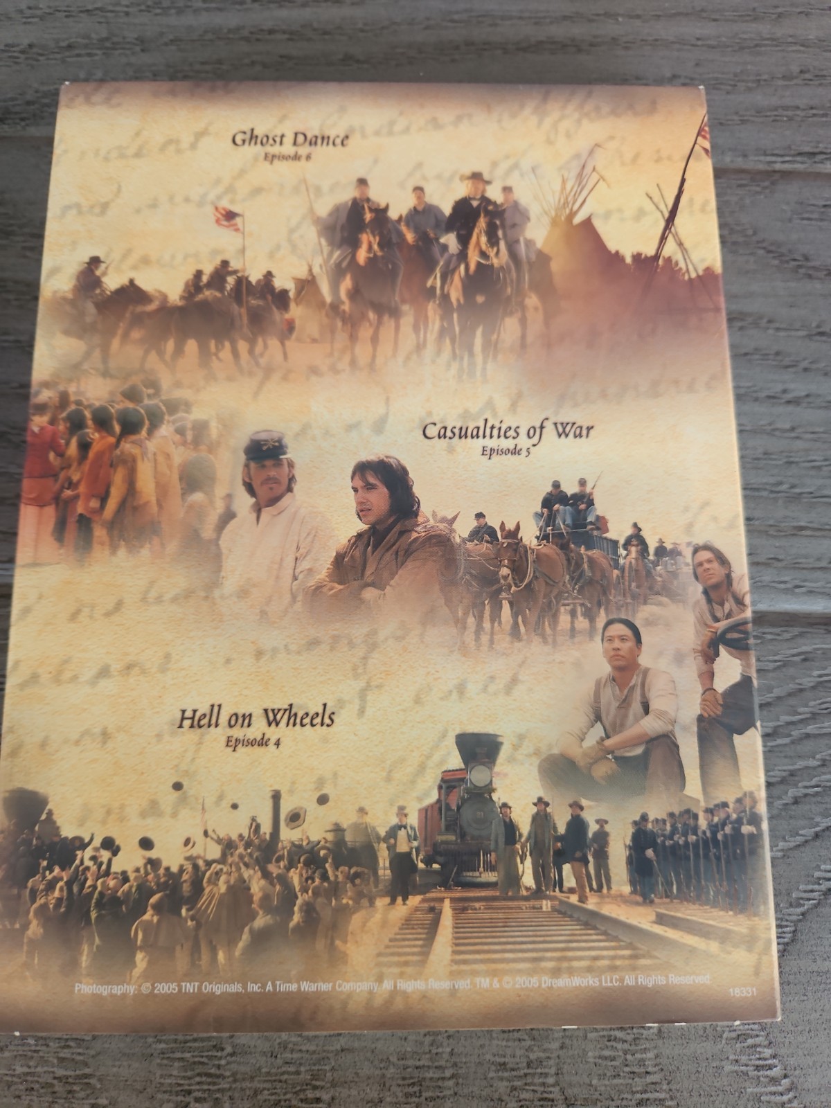Into the West (western TV mini-series/TNT/Dreamworks) 4-disc set