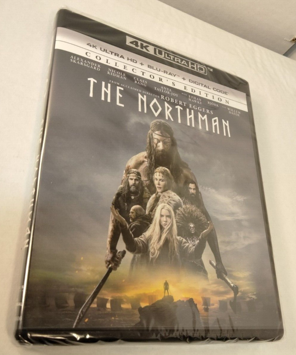 The Northman (4K+Blu-ray) Brand NEW (Sealed)-Shipping with Tracking