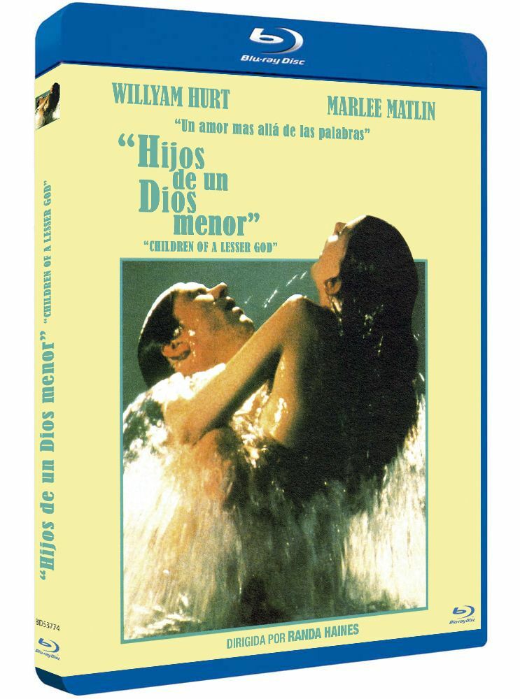 CHILDREN OF A LESSER GOD (1986) Blu-Ray NEW (Spanish Package/English Audio)