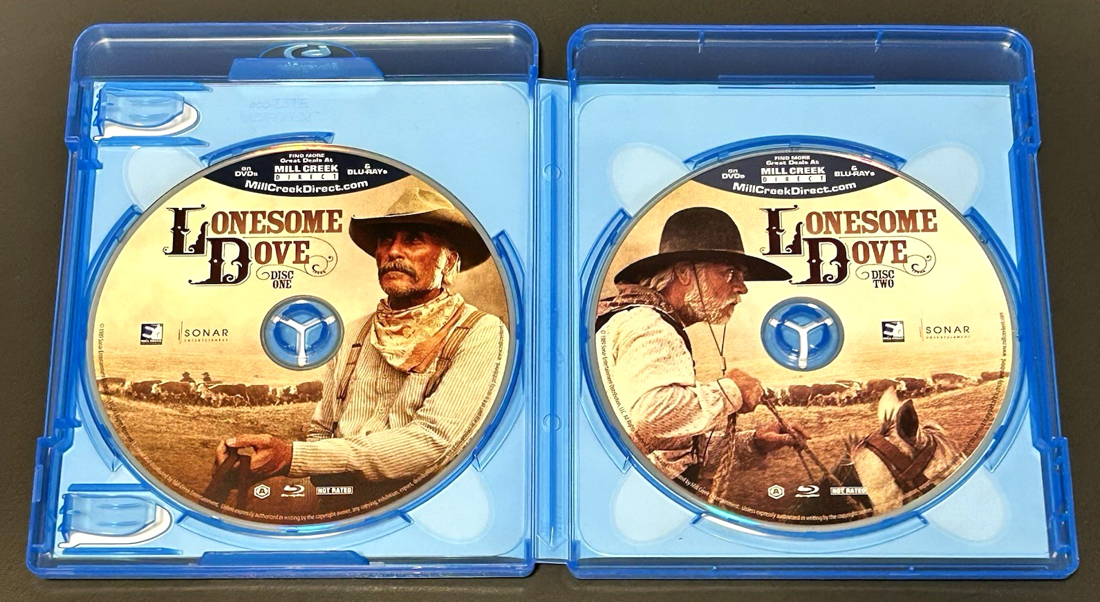 Lonesome Dove (Blu-ray, 2-disc, 2015) Robert Duvall ’89 WESTERN TV mini-series