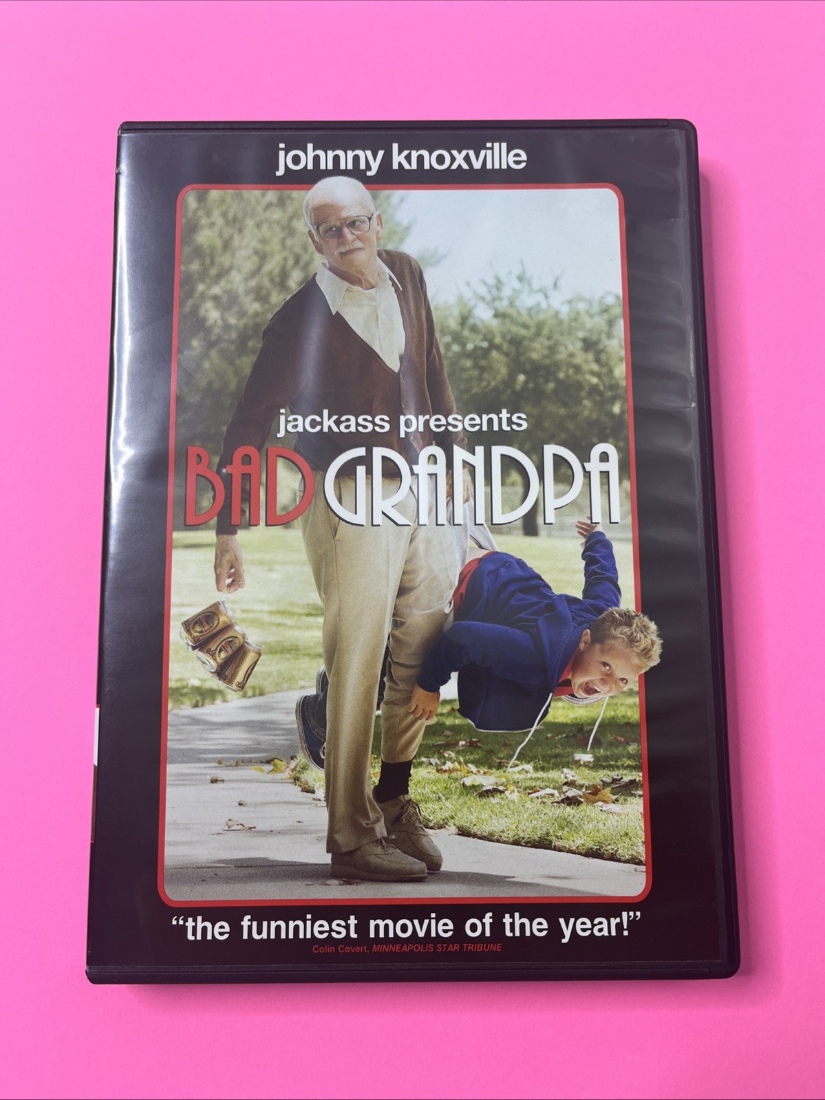 Bad Grandpa DVD By Johnny Knoxville,Jackson Nicoll Good