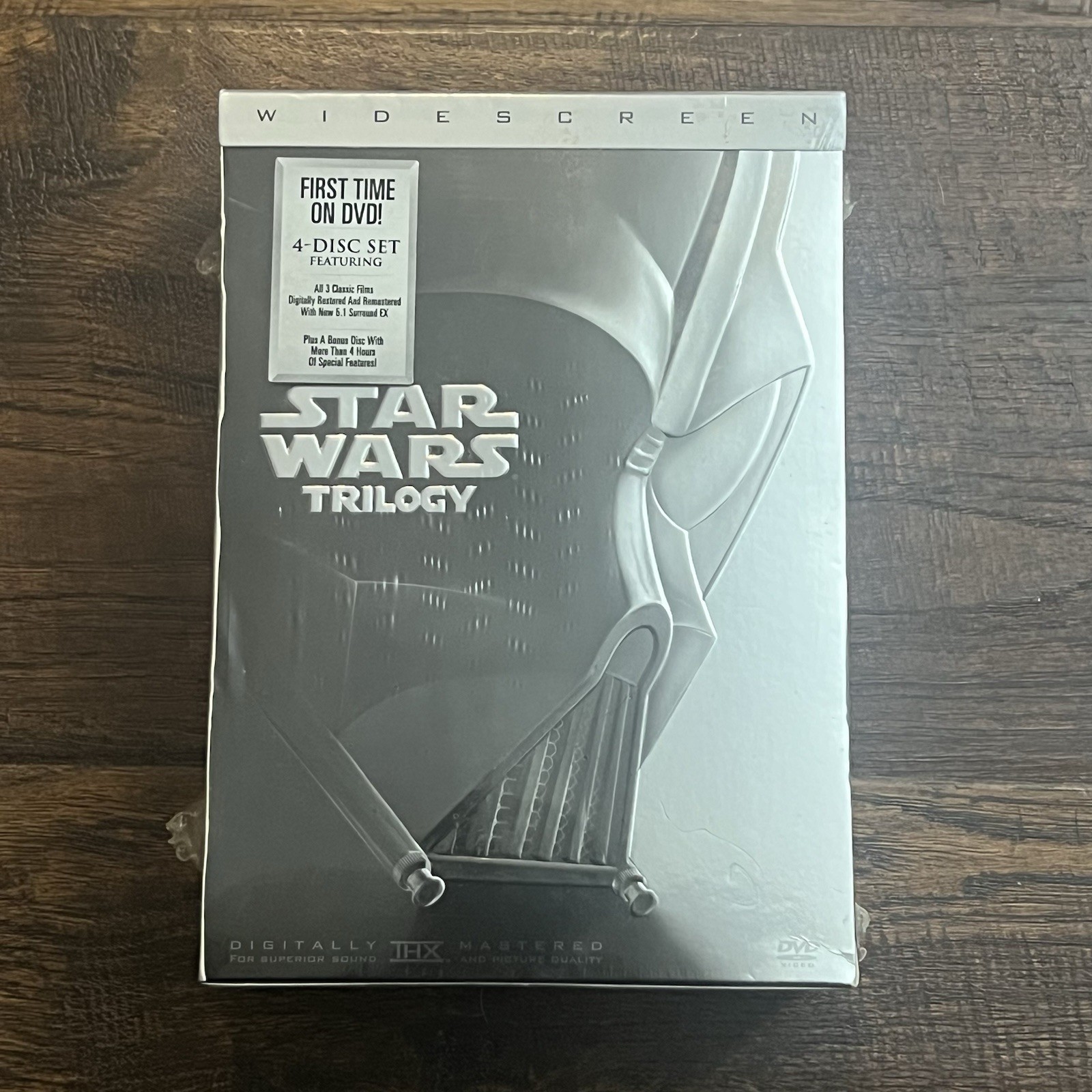 Star Wars Trilogy (DVD, 2004, 4-Disc Set, Widescreen Edition) BRAND NEW SEALED