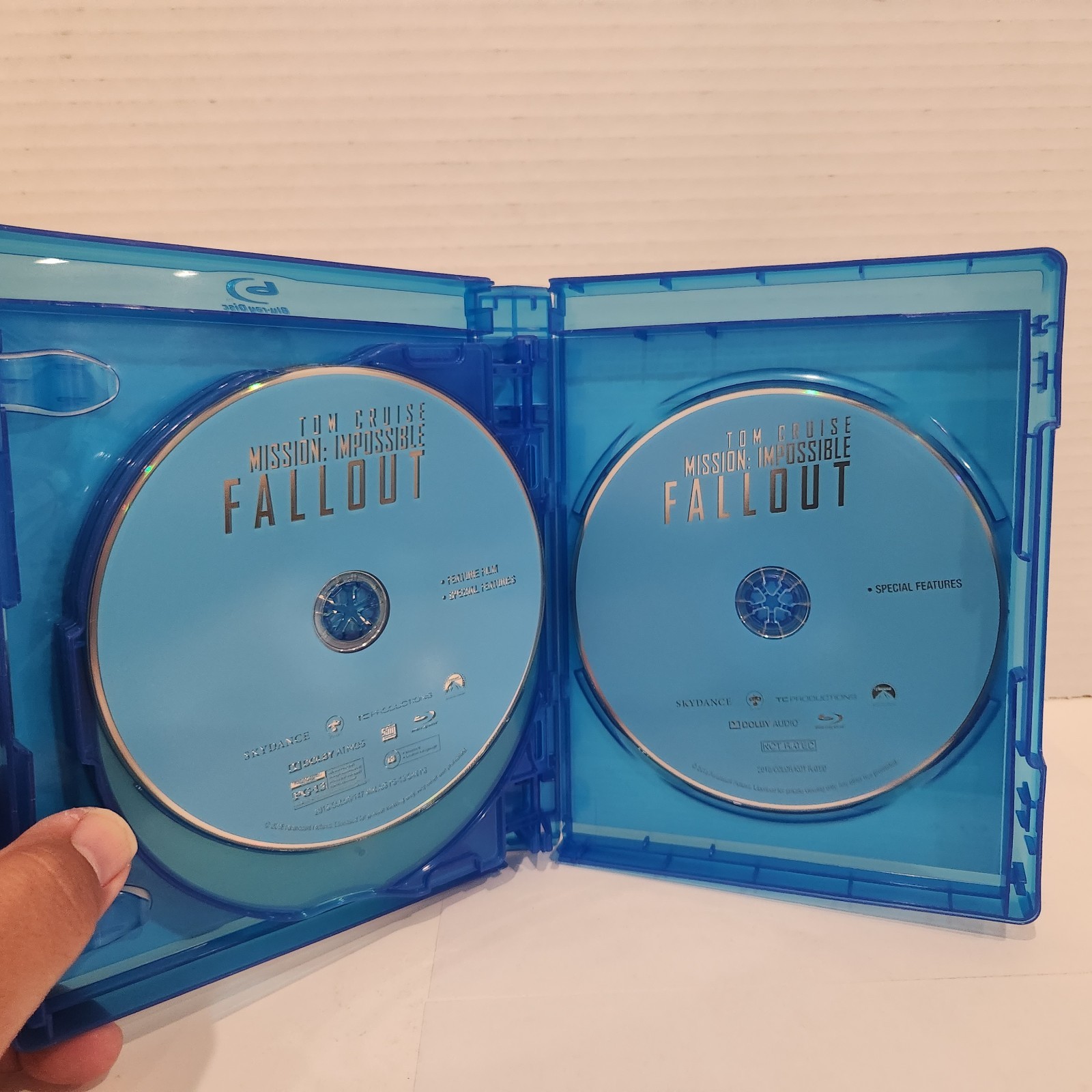 Mission Impossible 6-Movie Collection Blu-ray, 7-Disc Set, 2018 VGC FREE SHIP