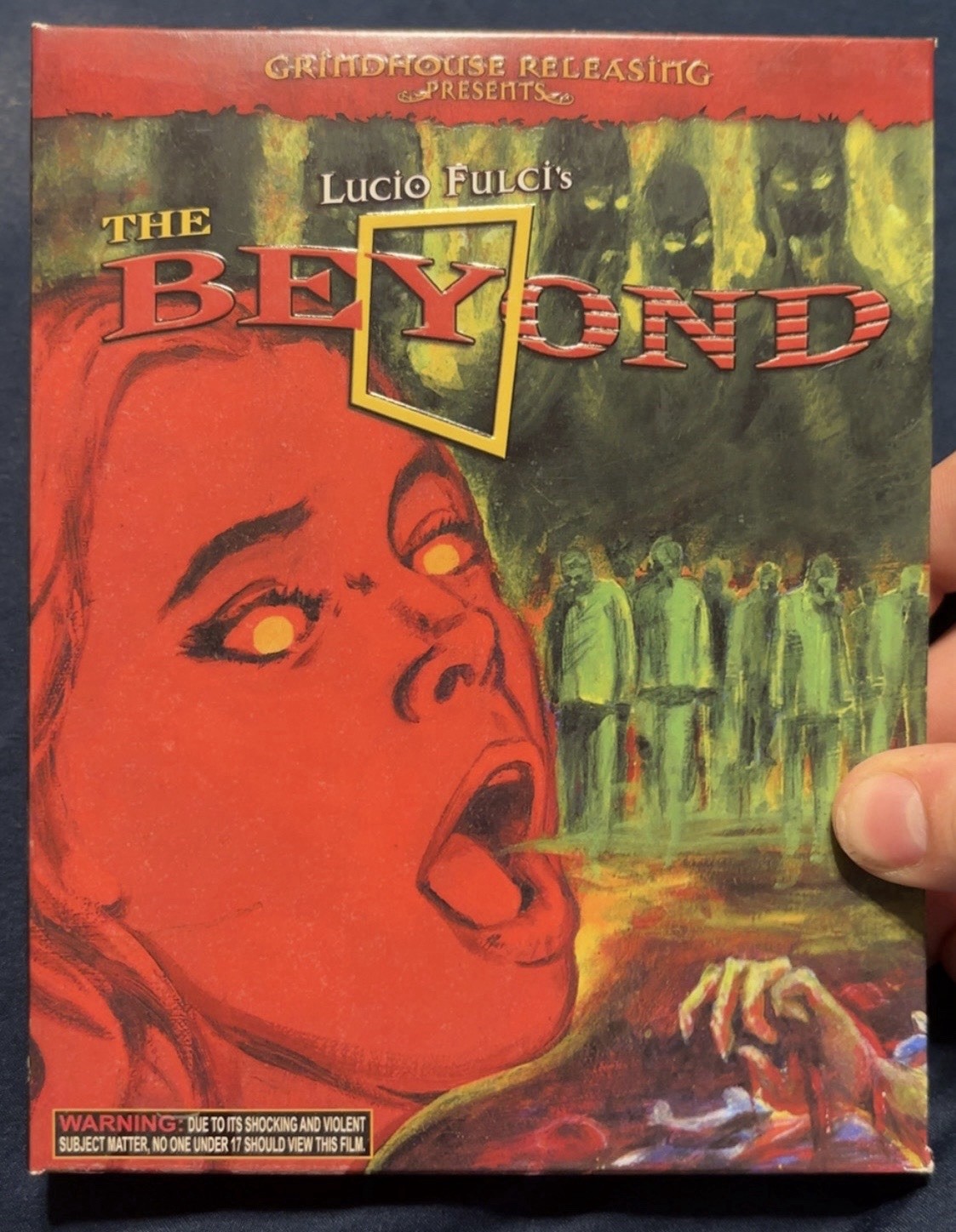 The Beyond Deluxe Edition Grindhouse ReleasingBlu-ray CD Soundtrack OOP