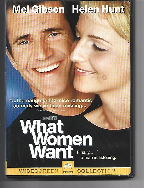 WHAT WOMEN WANT DVD COMPLETE=DISC + CASE + ARTWORK