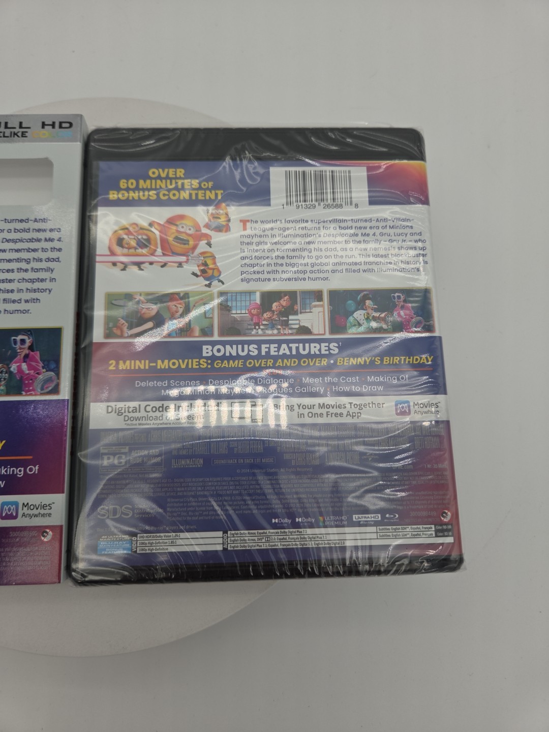 Despicable Me 4 – Collector’s Edition 4K Ultra HD + Blu-ray + Digital Animation