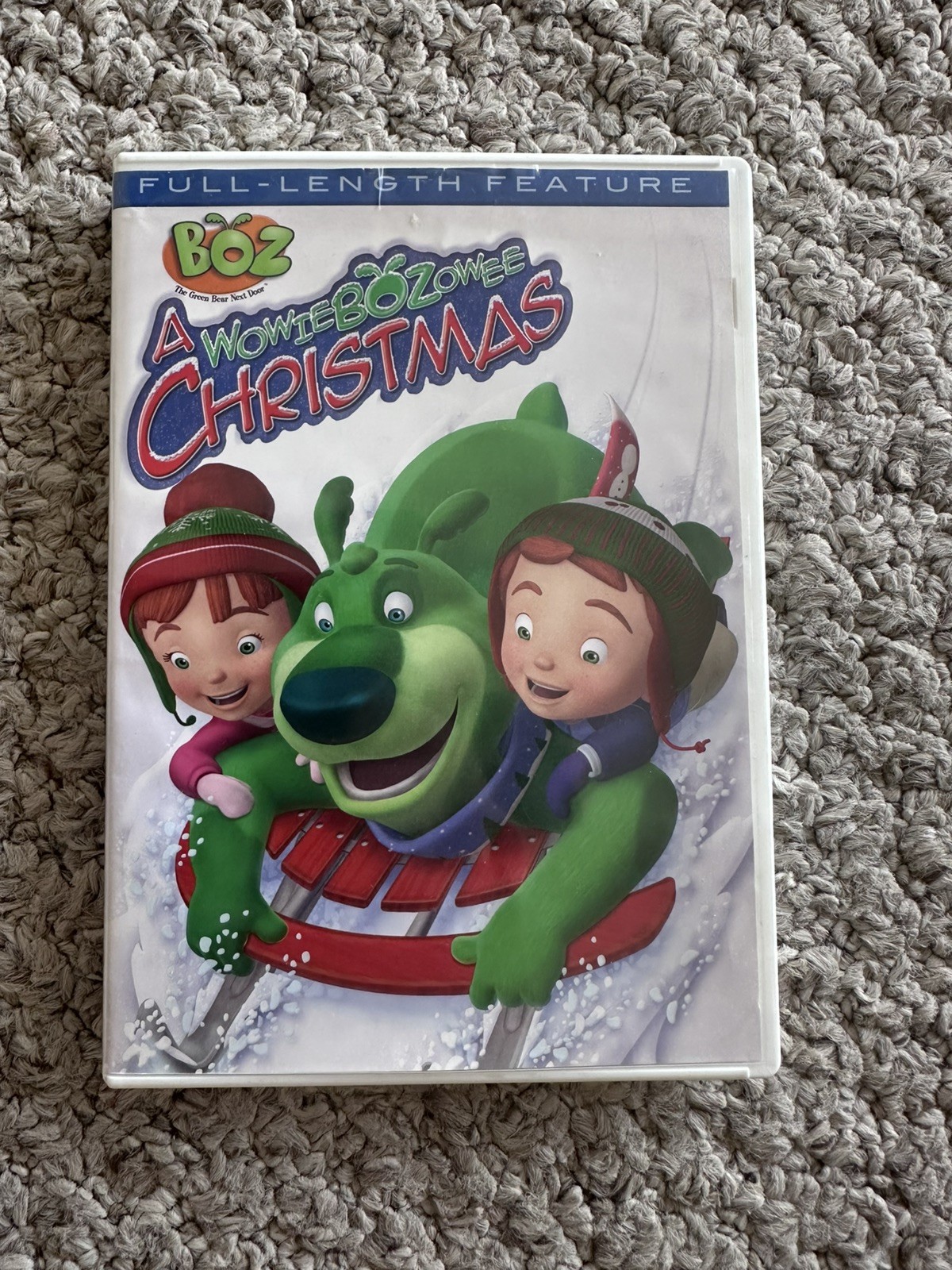 BOZ A WowieBOZowee Christmas DVD 2007 Family Kids Christian Holiday Movie