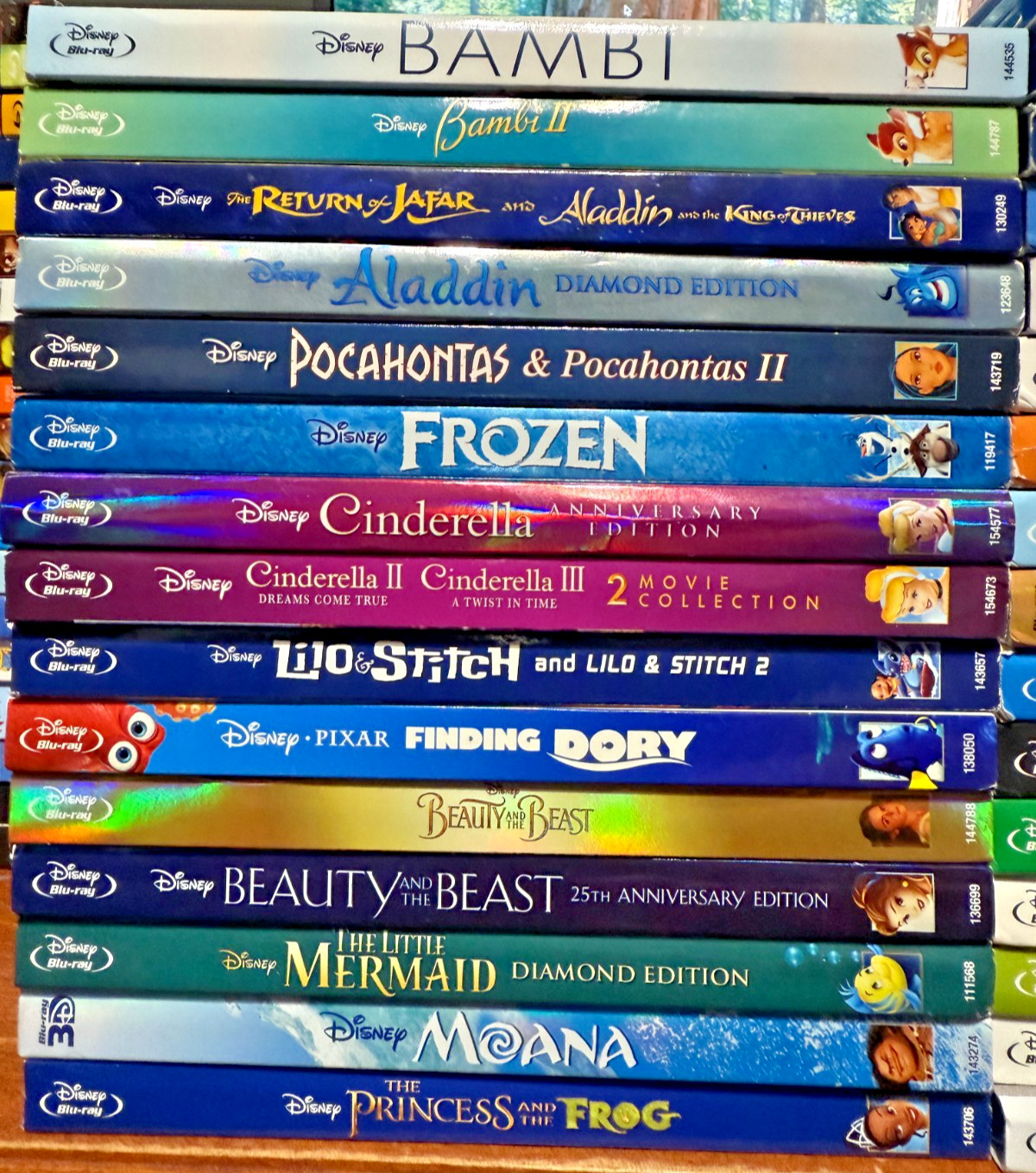 Movies Blu-Ray DVD Disney Animated Marvels Star Wars Holiday COMBINED SHIPPING!!