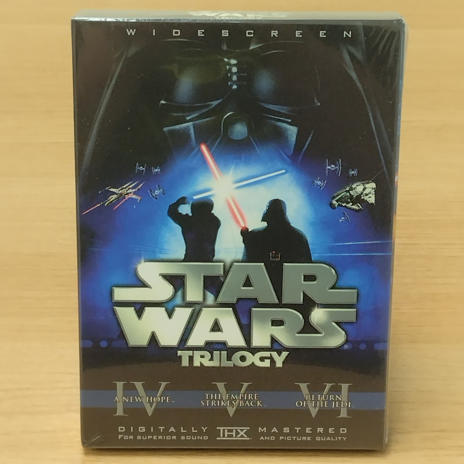 Star Wars Trilogy Theatrical DVD Limited Edition Original Blue Box 6 Disc Set