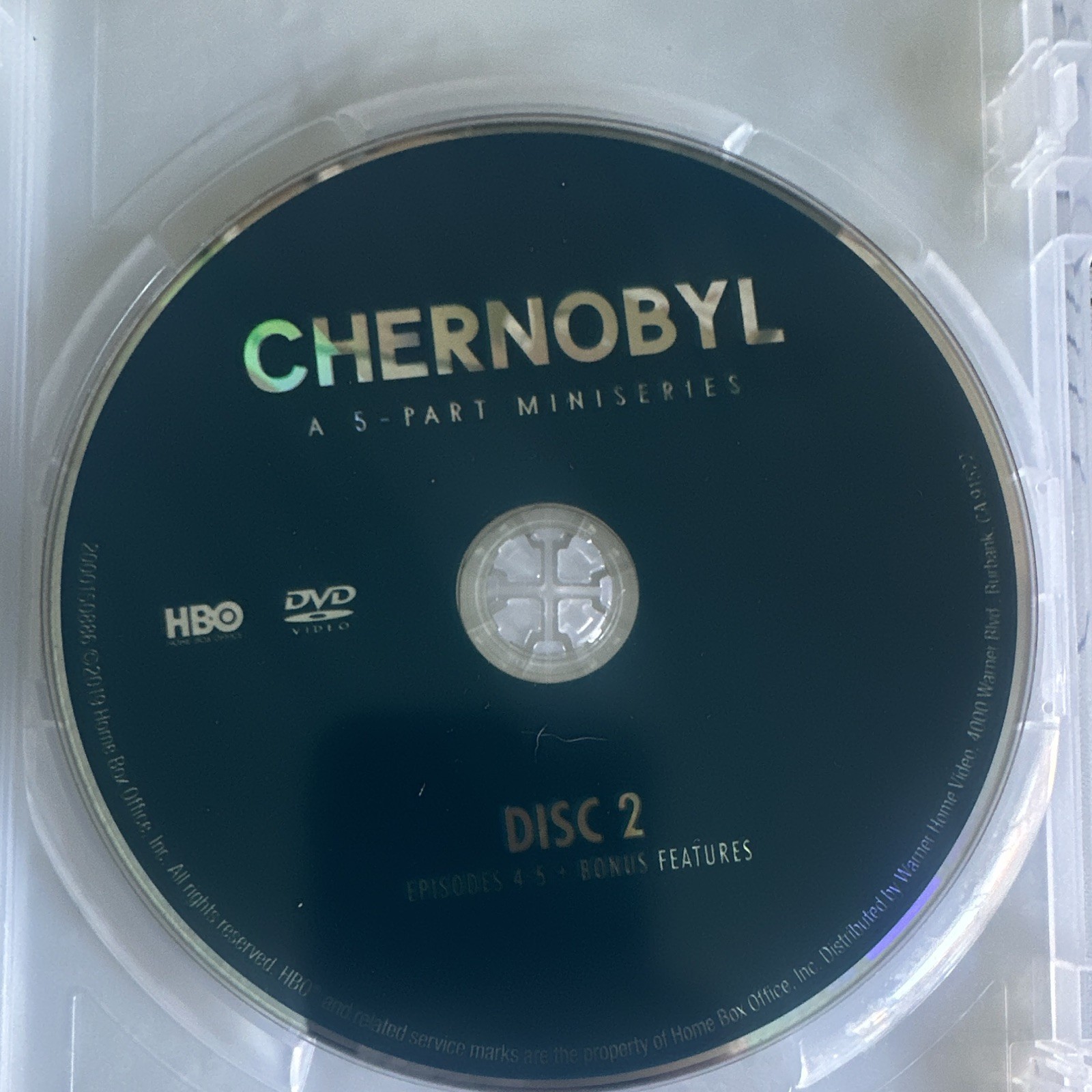 HBO Chernobyl Season 1 Miniseries (DVD) 2-Disc Set w/ Digital Copy 2019