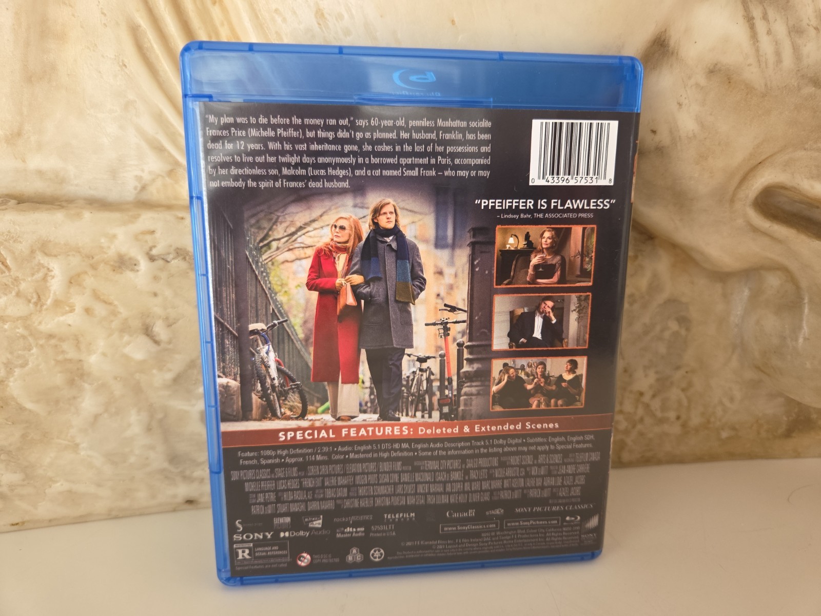 French Exit (2020) [Blu-ray] Michelle Pfeiffer, Lucas Hedges