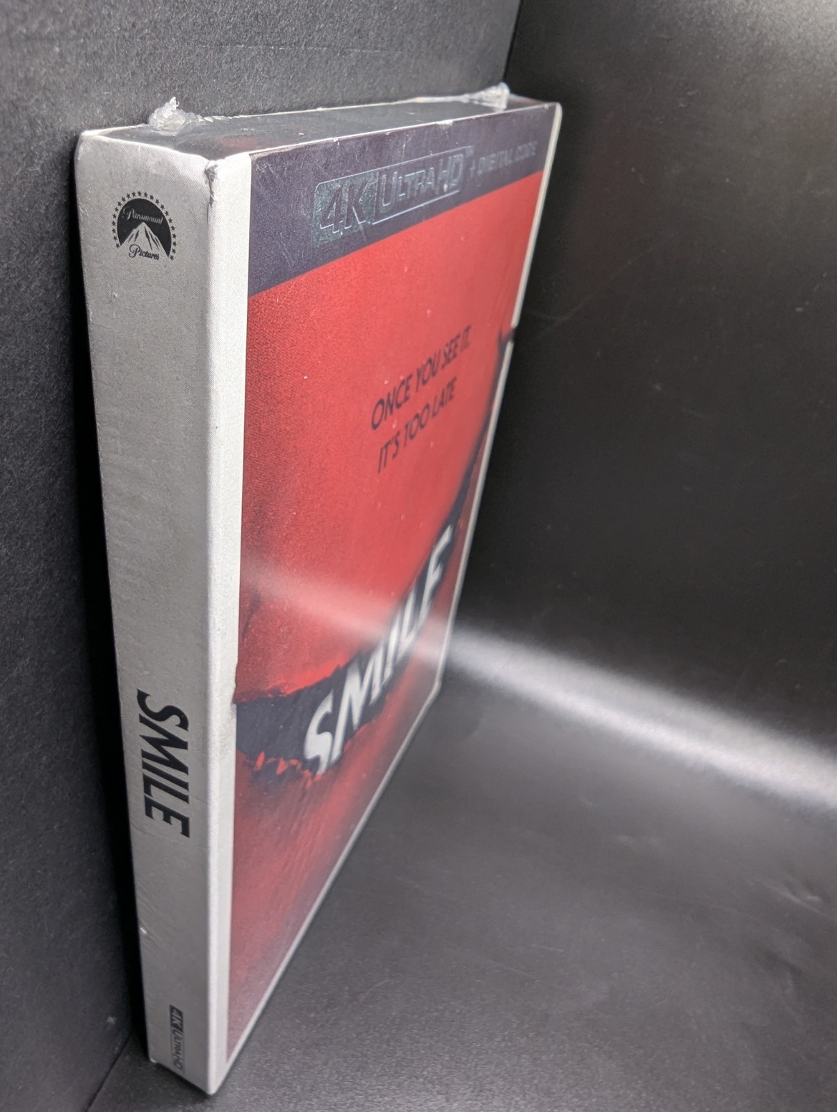 Smile STEELBOOK 4K UHD ONLY W/ DIGITAL CODE & SLIPCOVER BRAND NEW 2022