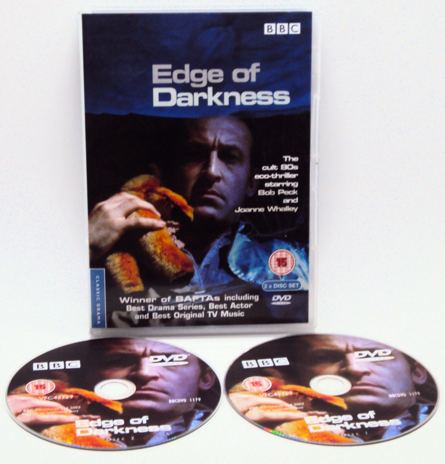 EDGE OF DARKNESS PAL DVD Reg 2+4 UK TV Mini-Series 1985 BBC ECO Thriller 2 Discs