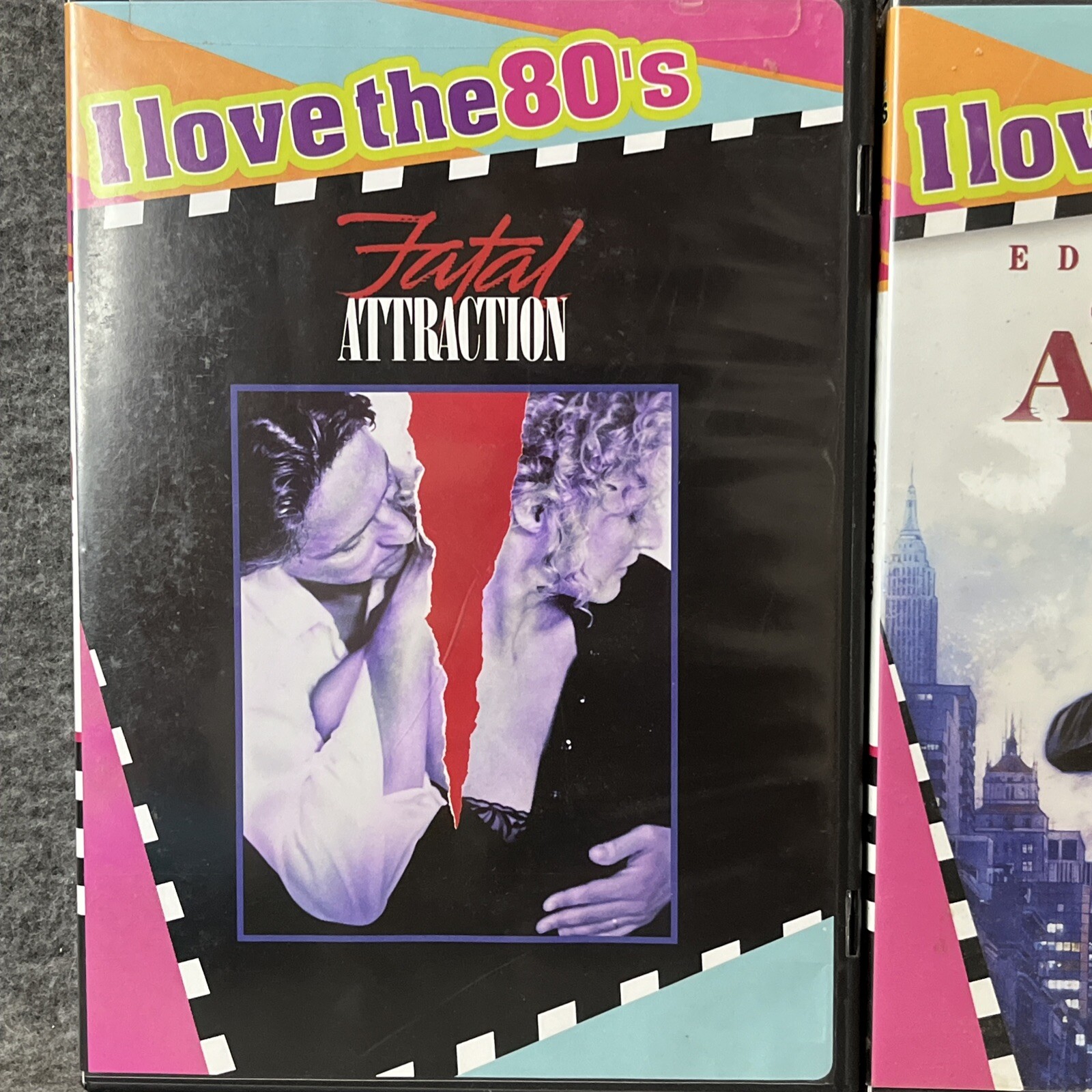 I Love The 80’s DVDs -Fatal Attraction/Coming To America 2 Feature Films