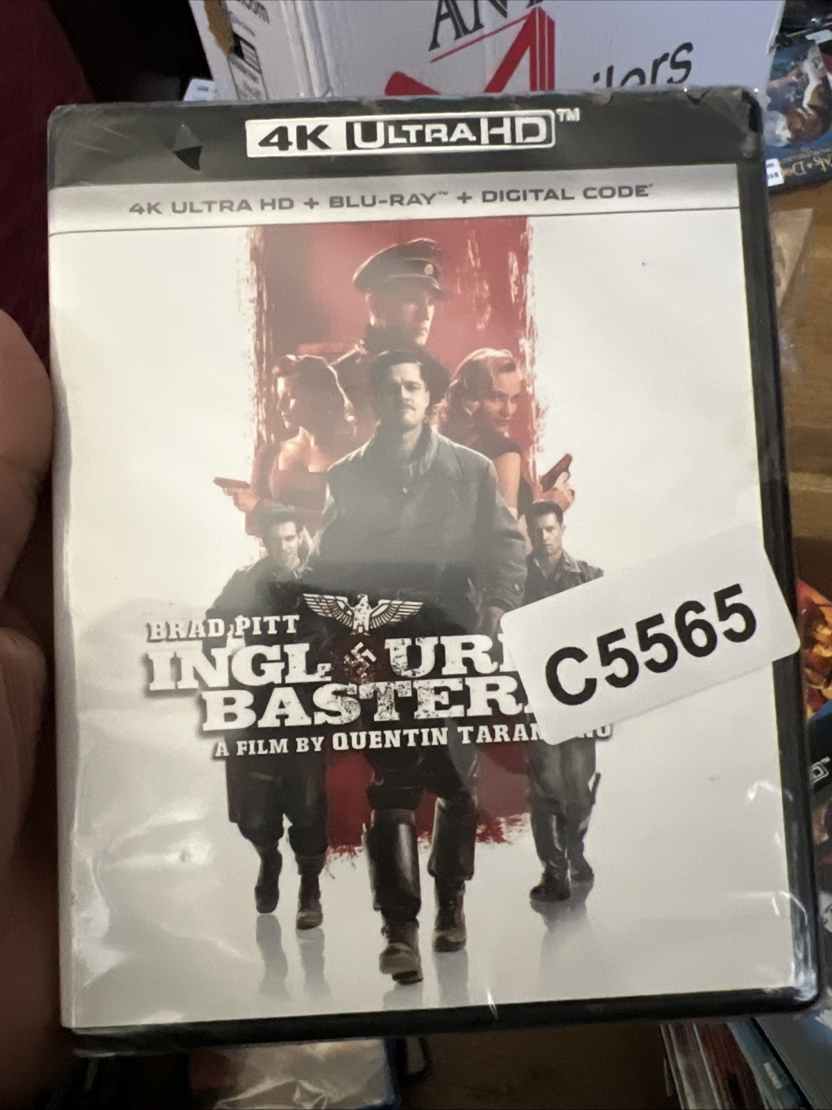 Inglourious Basterds (Ultra HD + Blu-ray, 2009) Brad Pitt, Quentin Tarantino