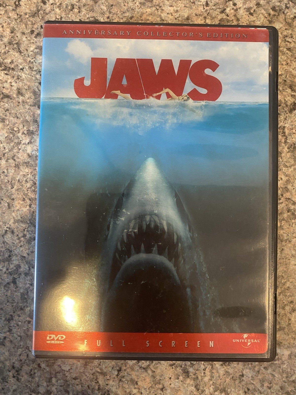 Jaws (DVD, Full Screen, Anniversary Collectors Edition, 1975)