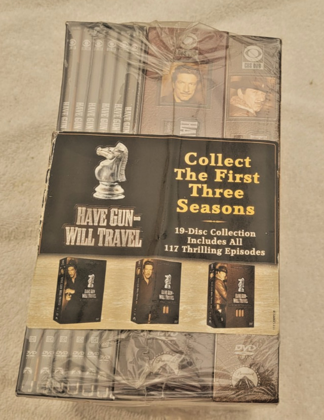 Have Gun Will Travel – The First Three Seasons 19 Disc Set