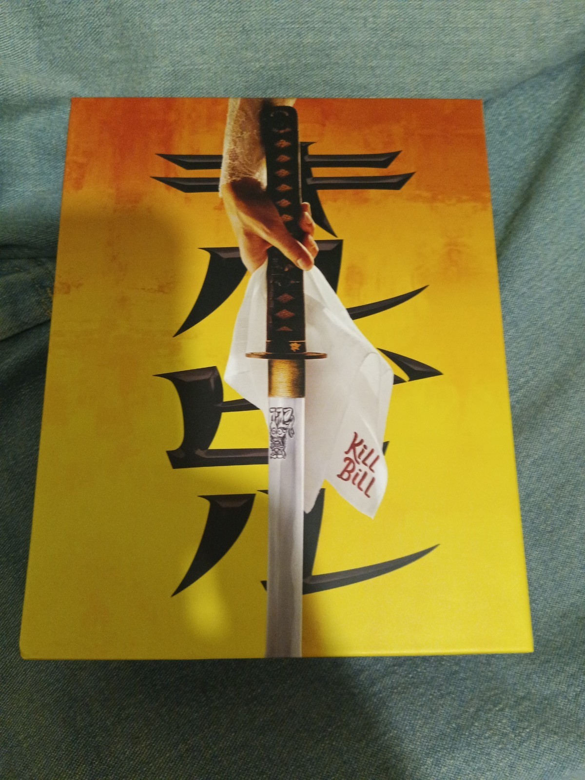 Kill Bill Vol 1-2 Limited Edition Steelbook (4K UHD+Blu-ray) in Custom hard box